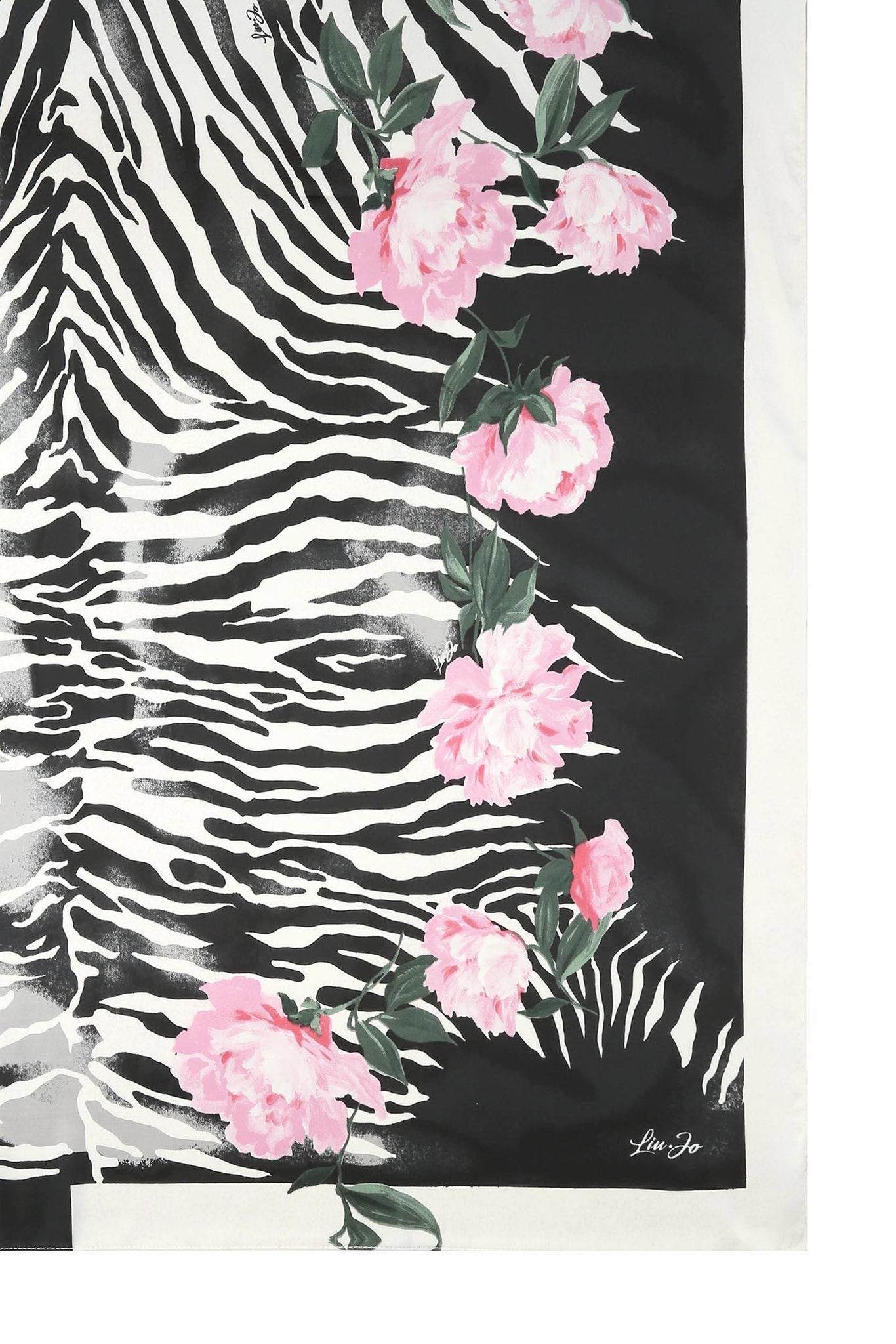 Foulard Stampato / Nero