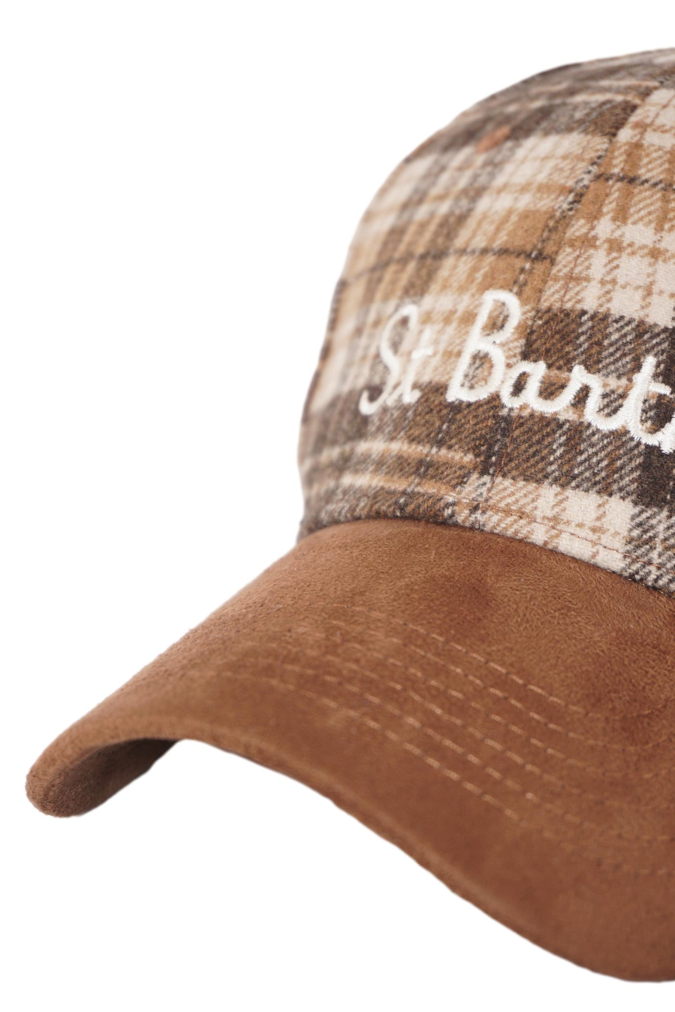 Cappello con Visiera in Lana / Marrone - Ideal Moda