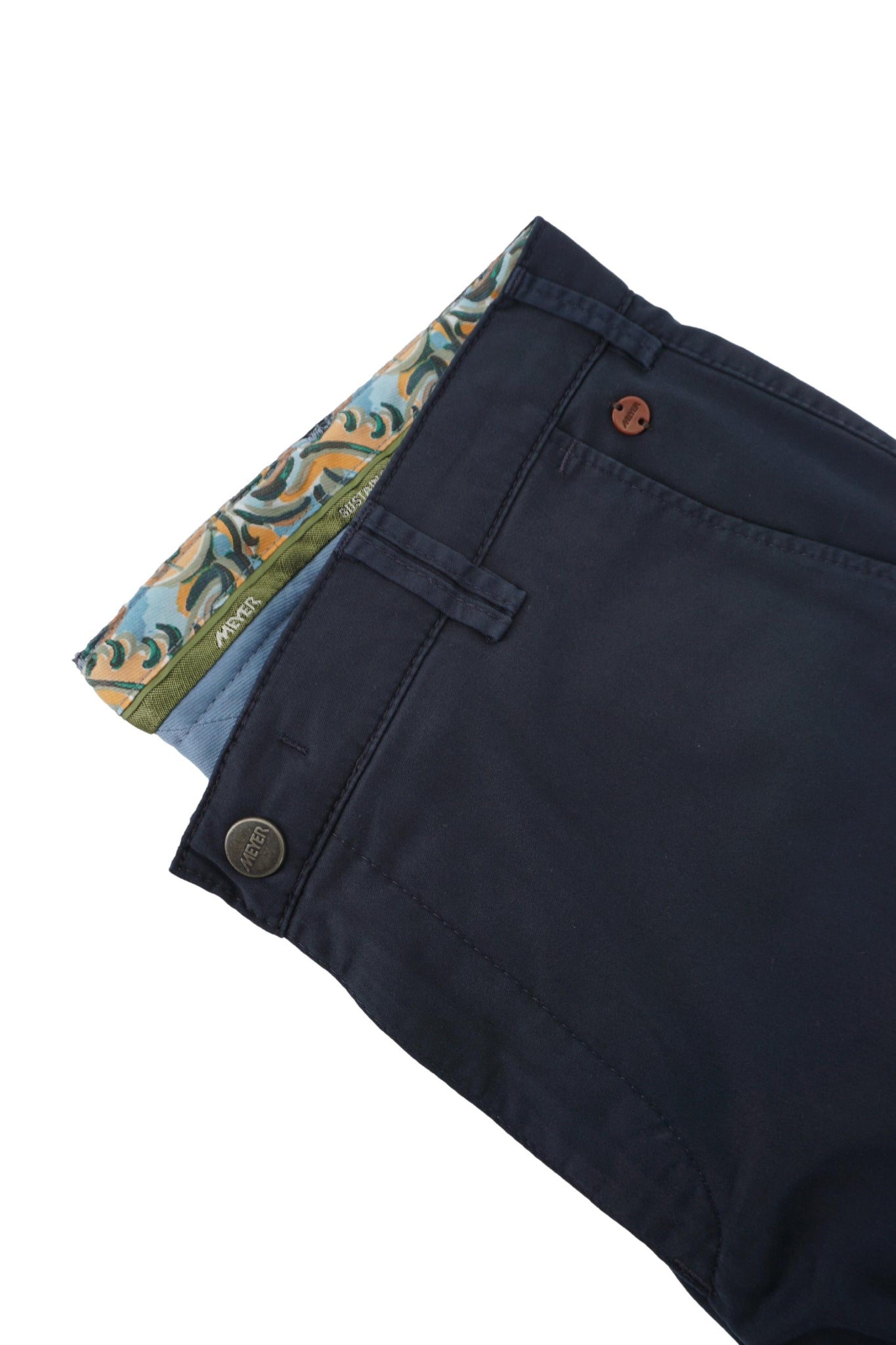 Pantalone Bonn in Cotone / Blu - Ideal Moda