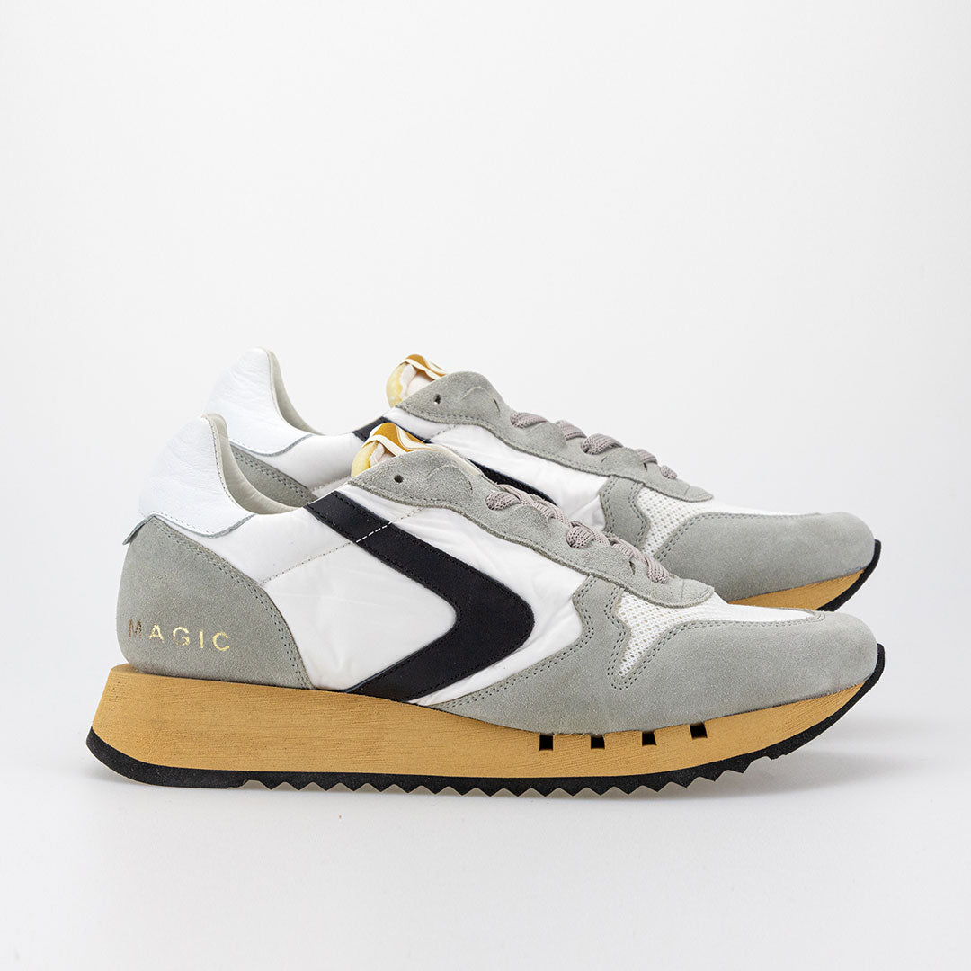 Sneaker in Tela Nylon Magic Heritage / Bianco - Ideal Moda