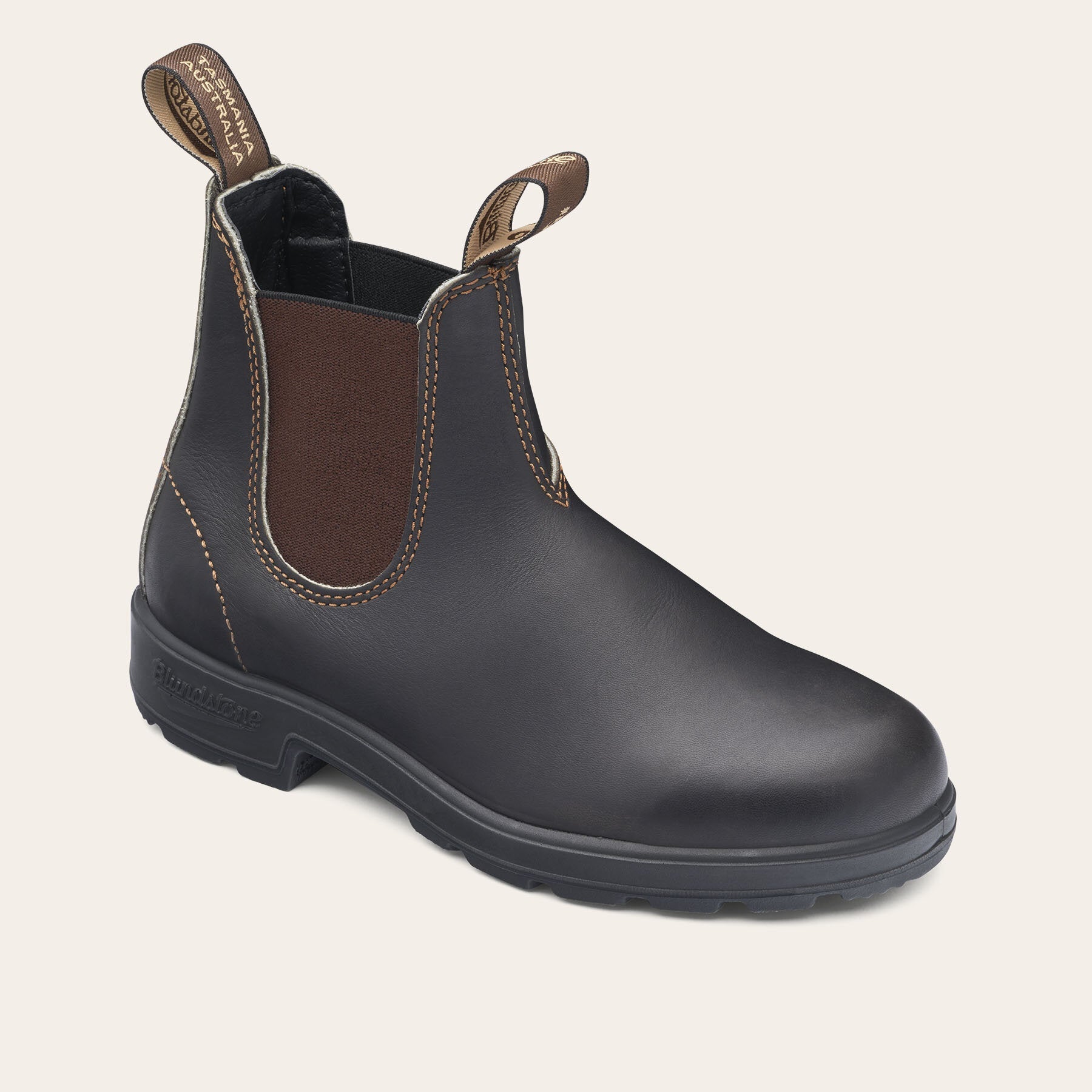 Stivaletto in Pelle 500 / Marrone - Ideal Moda