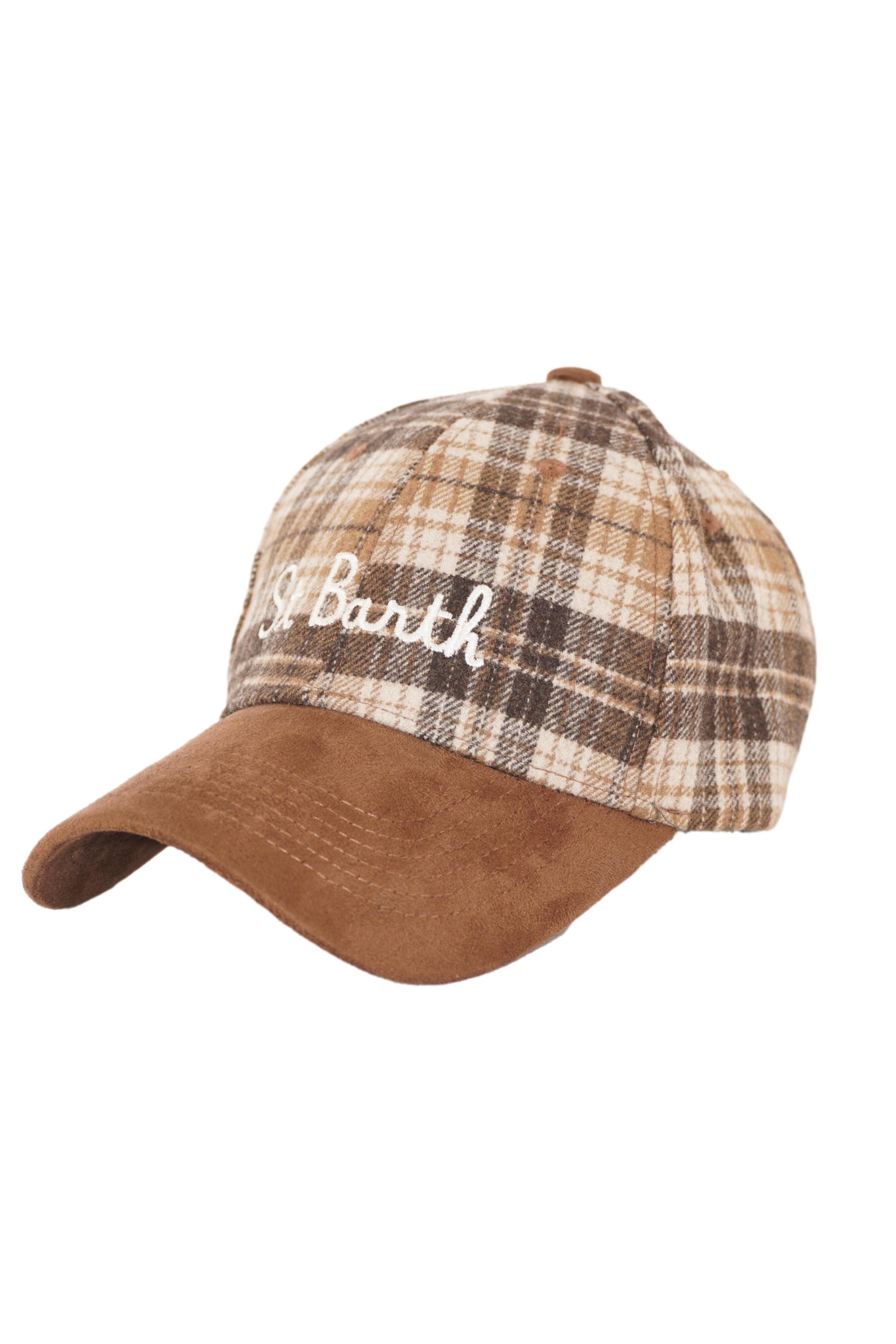 Cappello con Visiera in Lana / Marrone - Ideal Moda