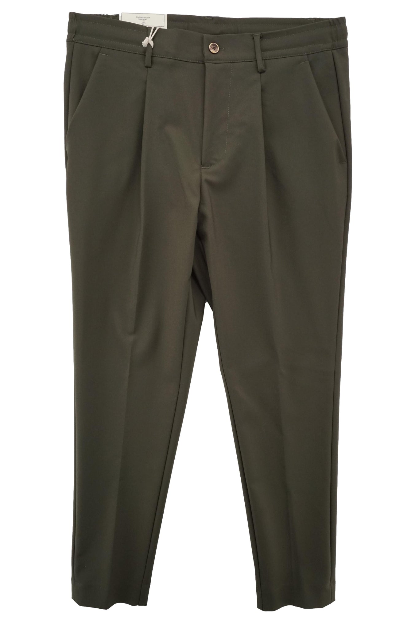 Pantalone Star in Tessuto Tecnico / Verde - Ideal Moda