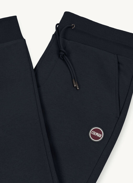 Pantalone in Tuta con Logo / Blu - Ideal Moda