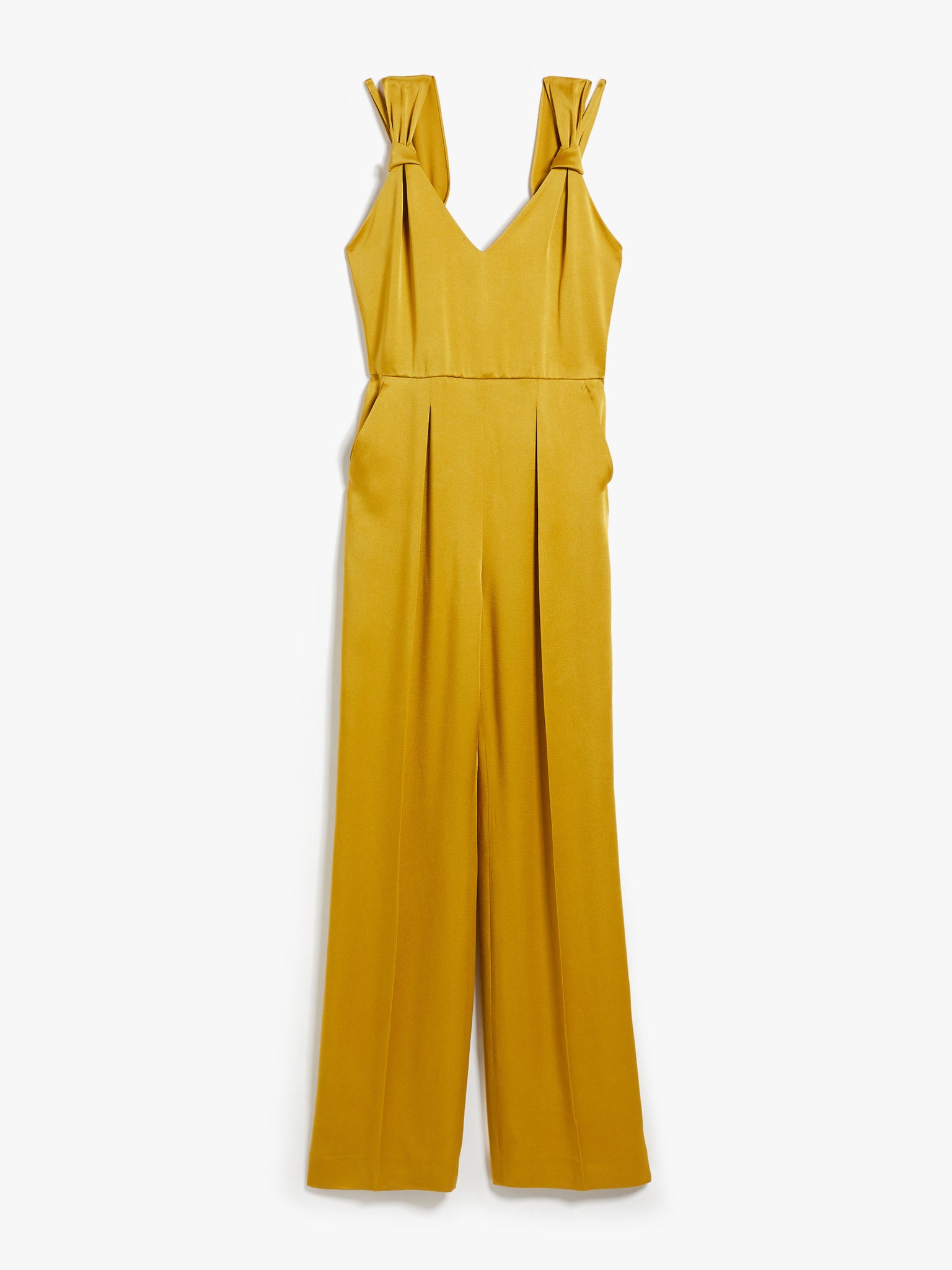 Tuta in Enver Satin / Giallo - Ideal Moda