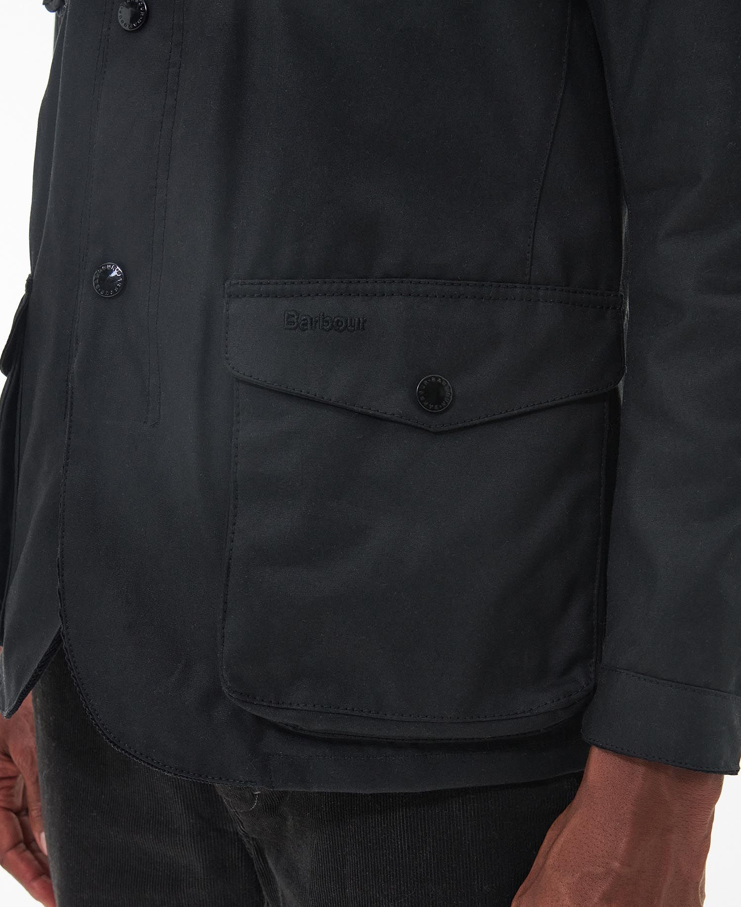 Giacca Ogston Wax / Nero - Ideal Moda