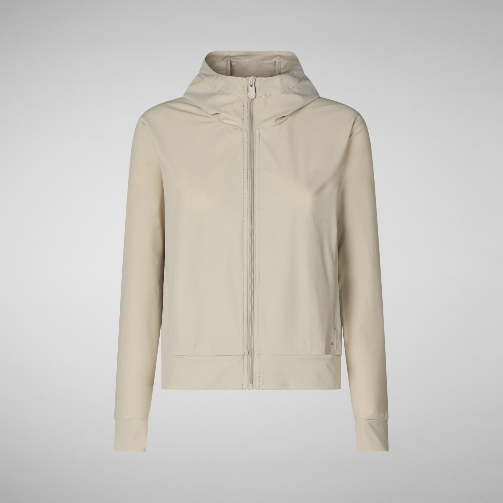 Felpa con Cappuccio e Zip / Grigio - Ideal Moda