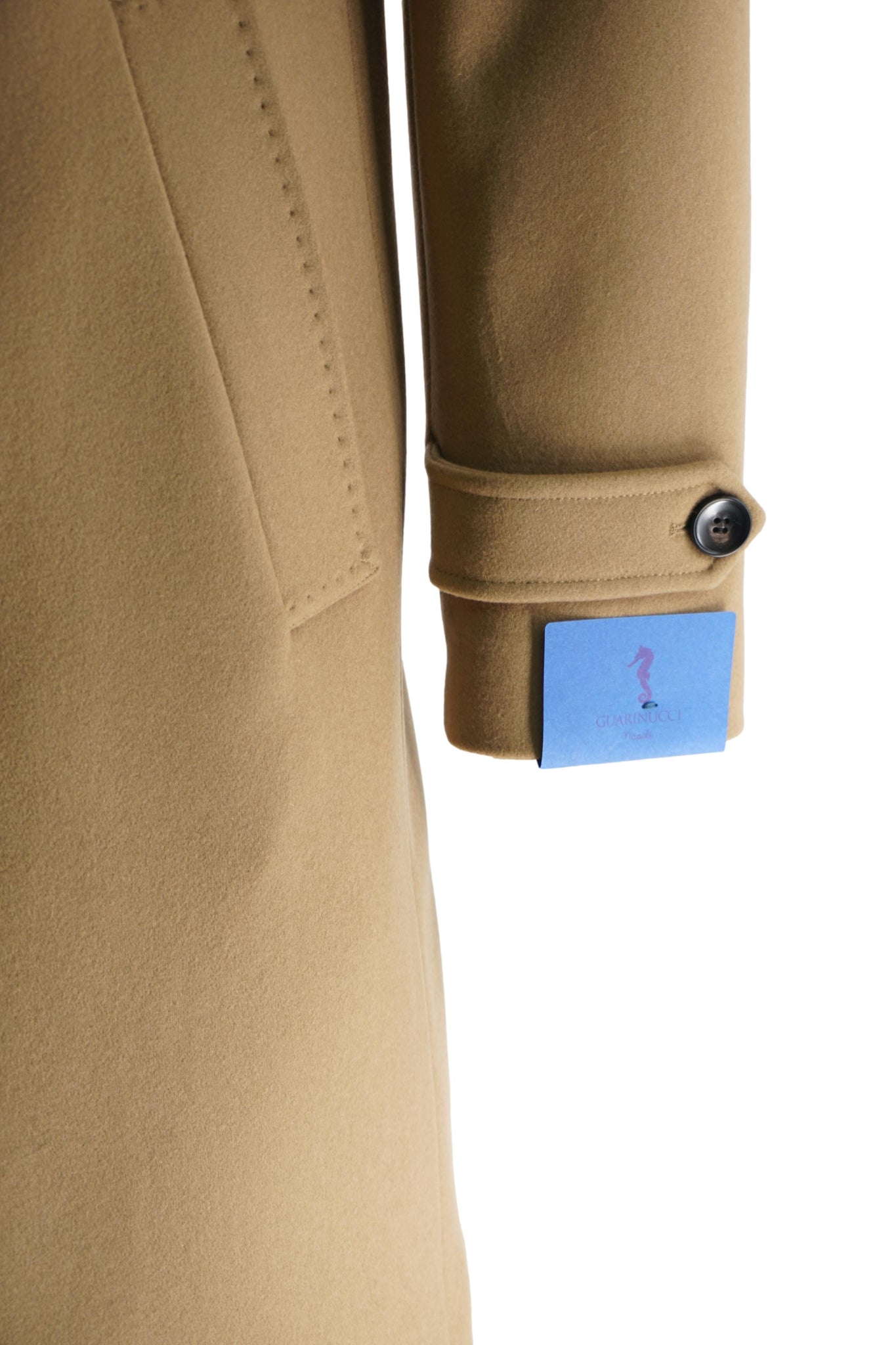 Cappotto Caracciolo in Pura Lana / Beige