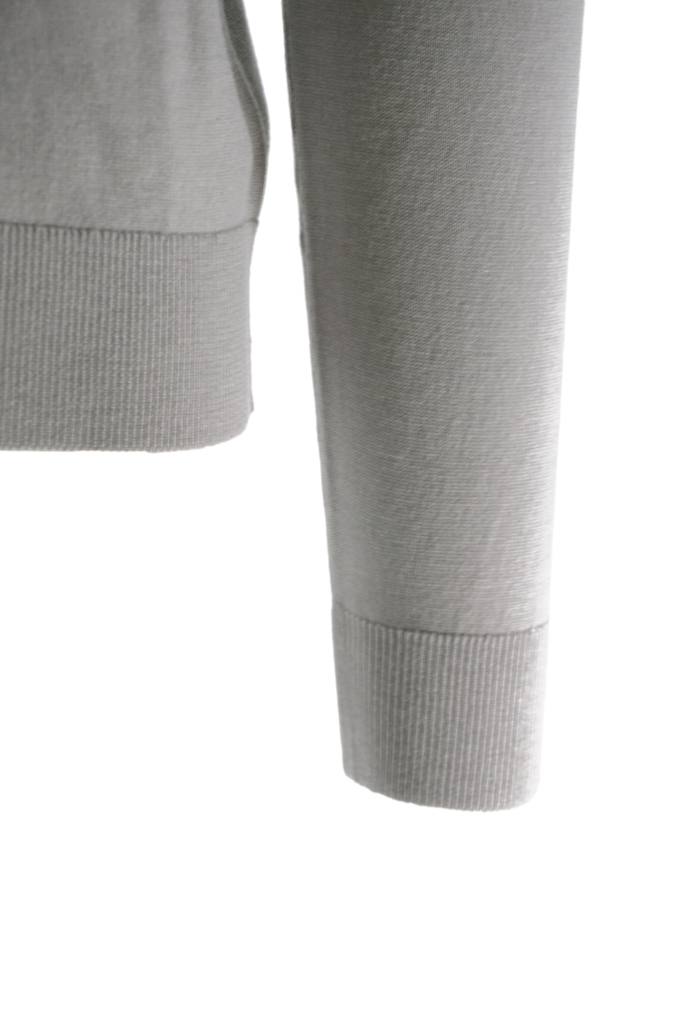 Maglia con Zip e Cappuccio / Grigio