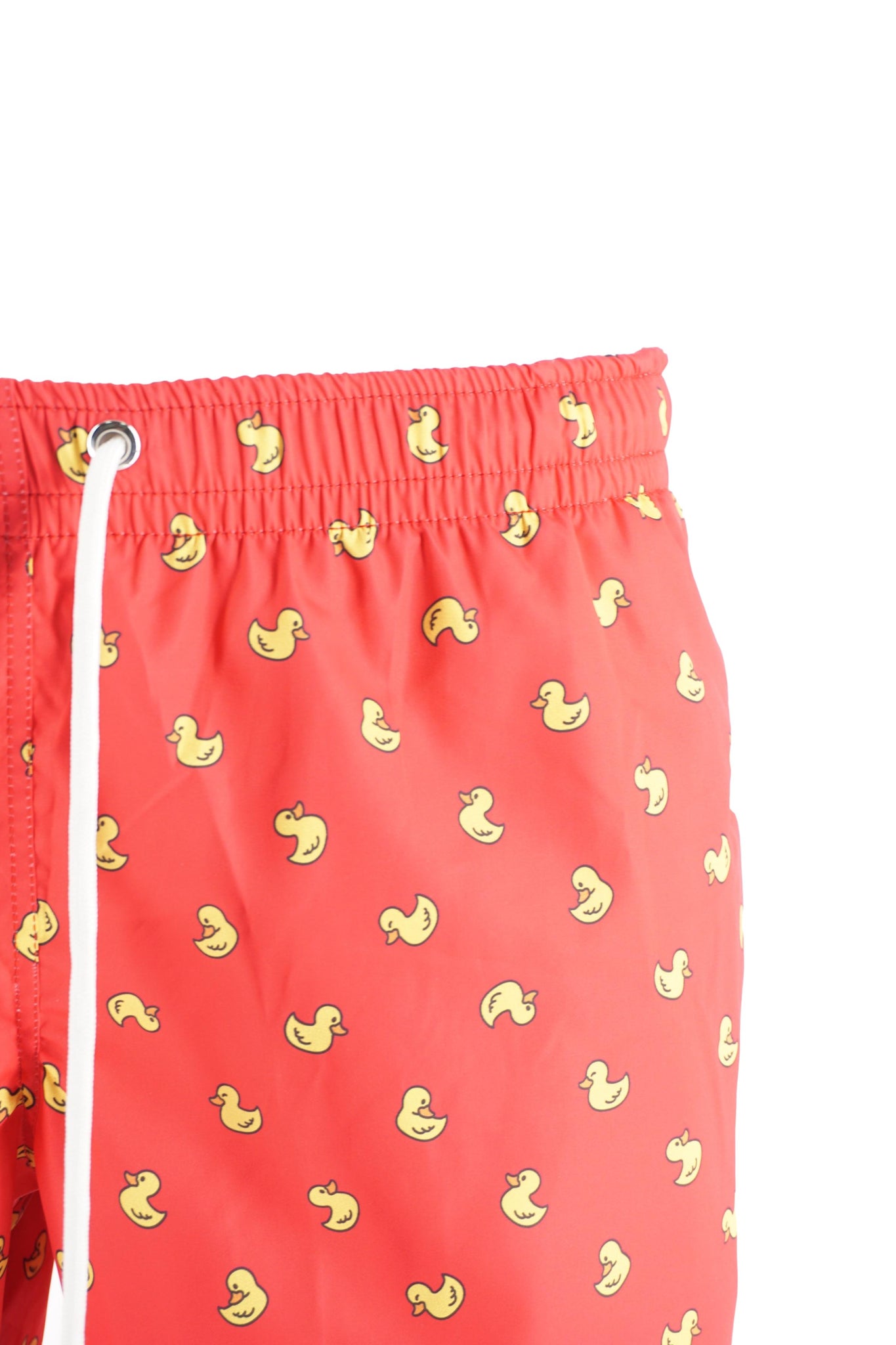 Costume da Mare con Fantasia / Rosso - Ideal Moda