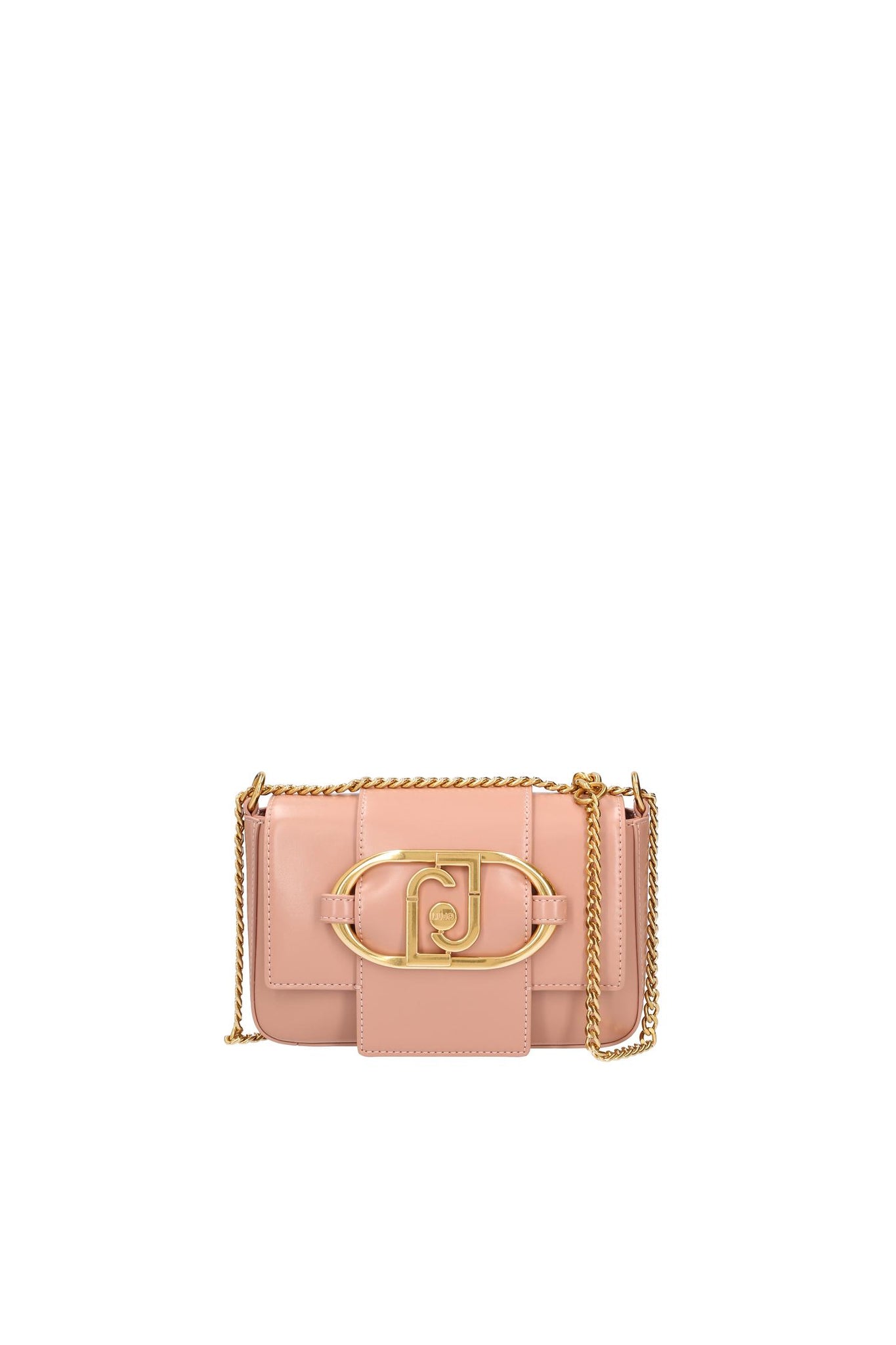 Borsa a Tracolla con Logo / Rosa - Ideal Moda