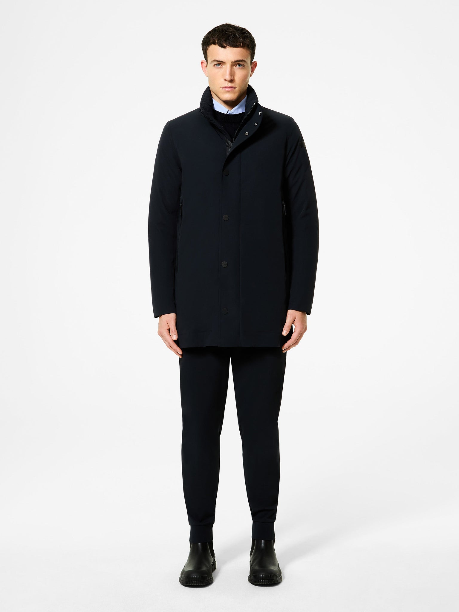 Giubbino Montecristo Floating Raincoat / Blu - Ideal Moda