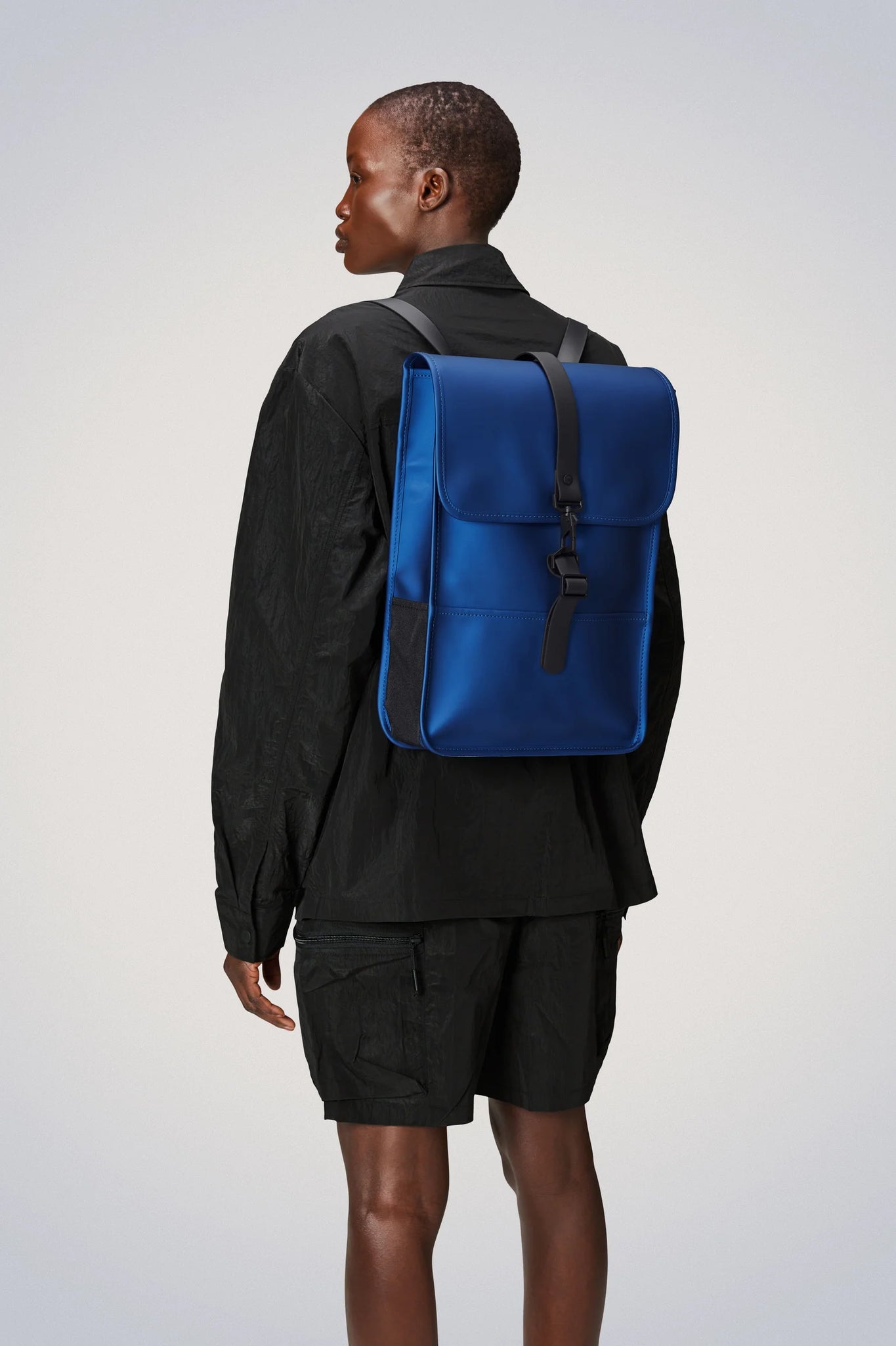 Backpack Mini Impermeabile / Bluette - Ideal Moda