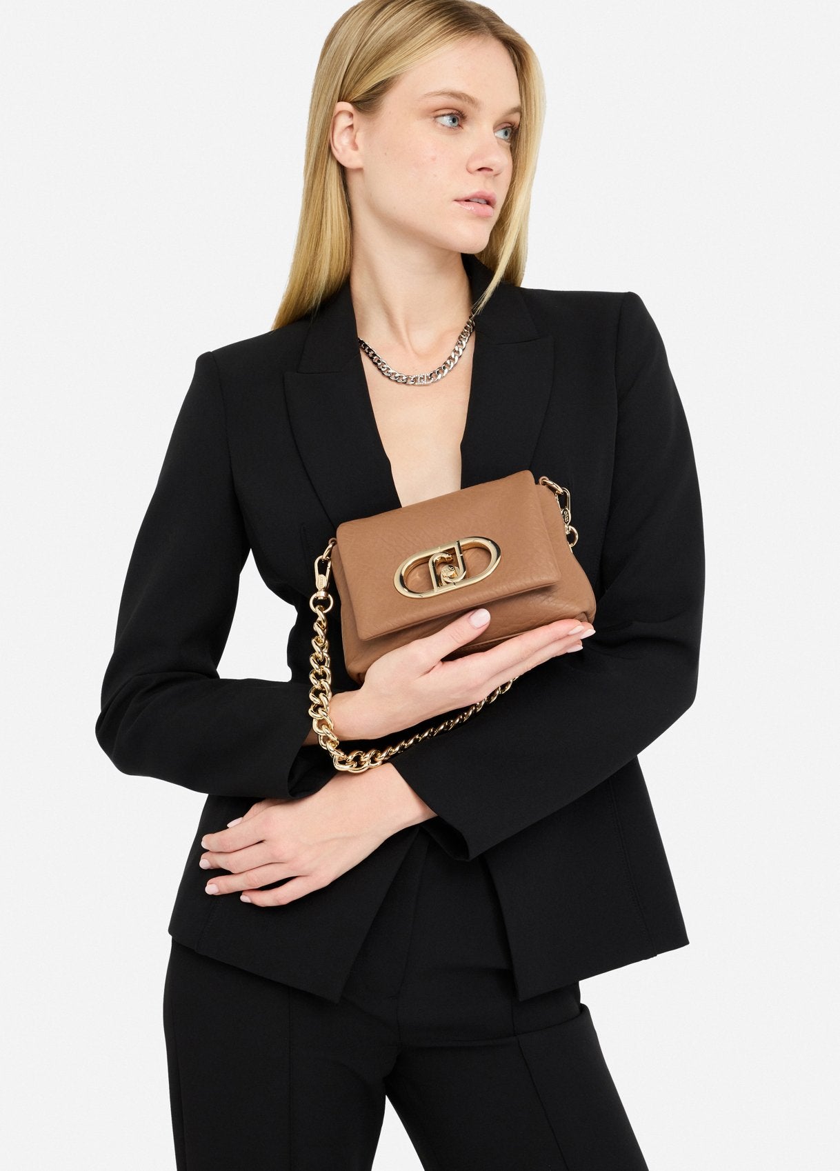 Borsa LaPuffy Piccola / Cuoio