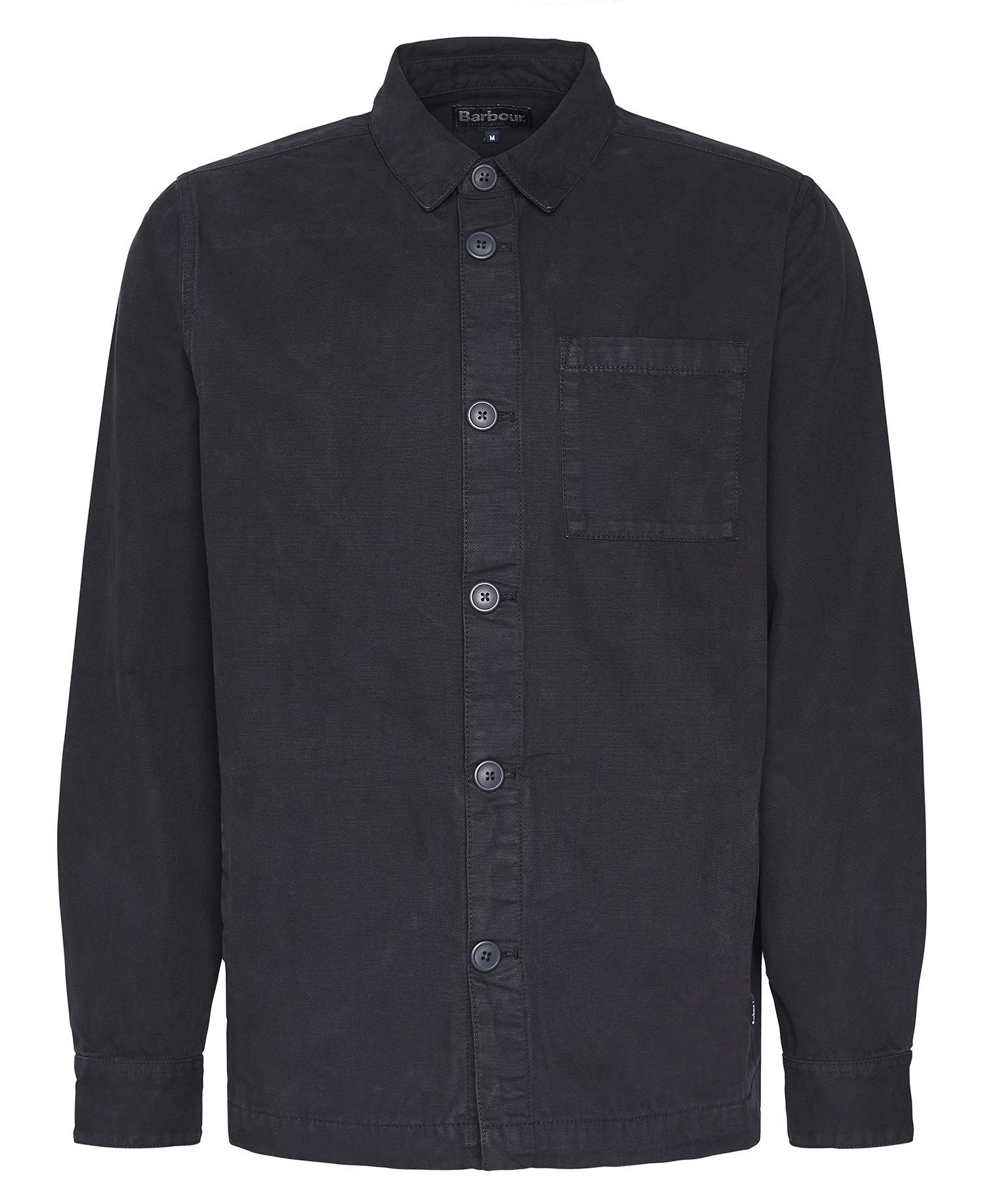 Overshirt Washed Cotton / Blu - Ideal Moda