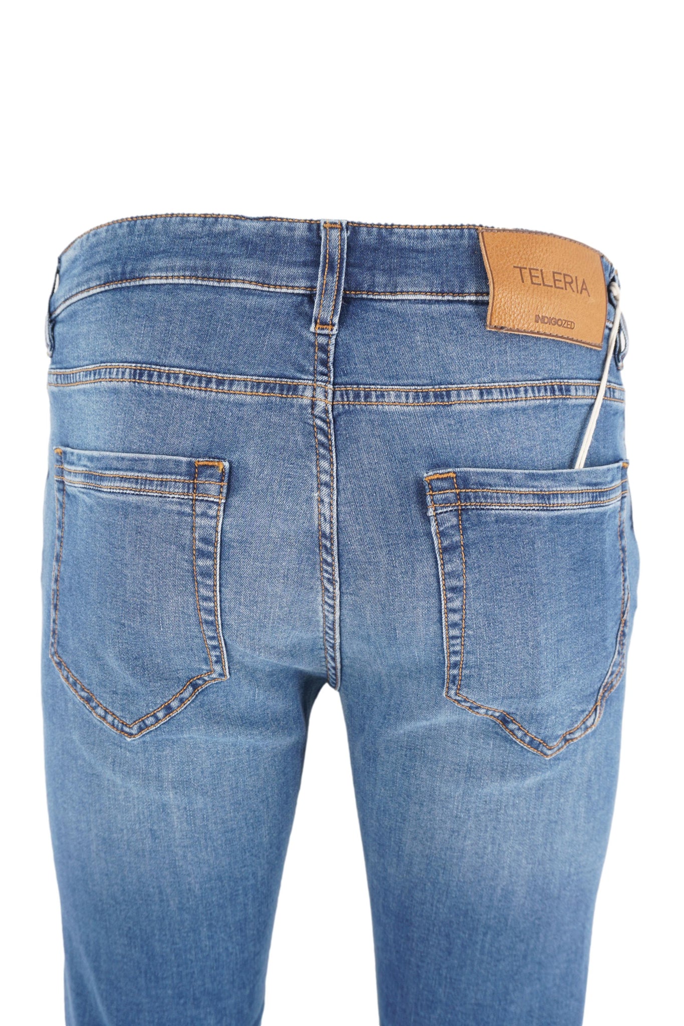 Jeans in Cotone Modello Cinque Tasche / Jeans - Ideal Moda