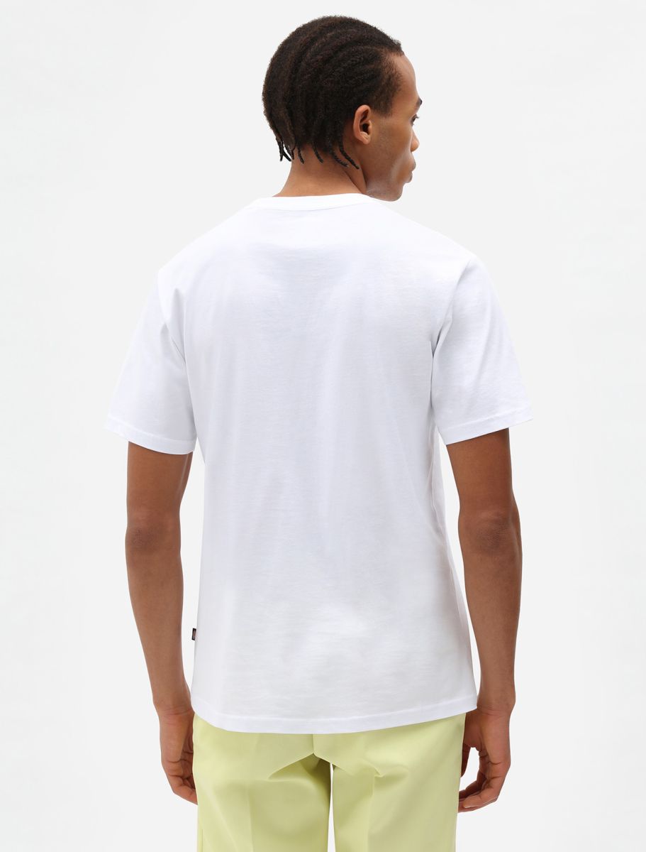 T-Shirt in Jersey con Logo / Bianco - Ideal Moda