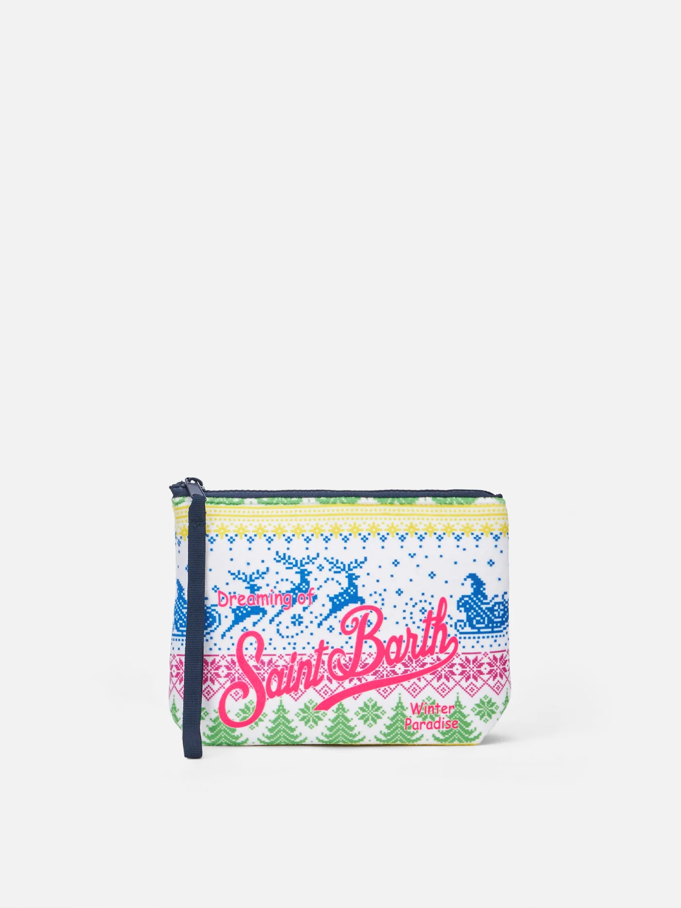 Pochette in Scuba Aline / Bianco - Ideal Moda