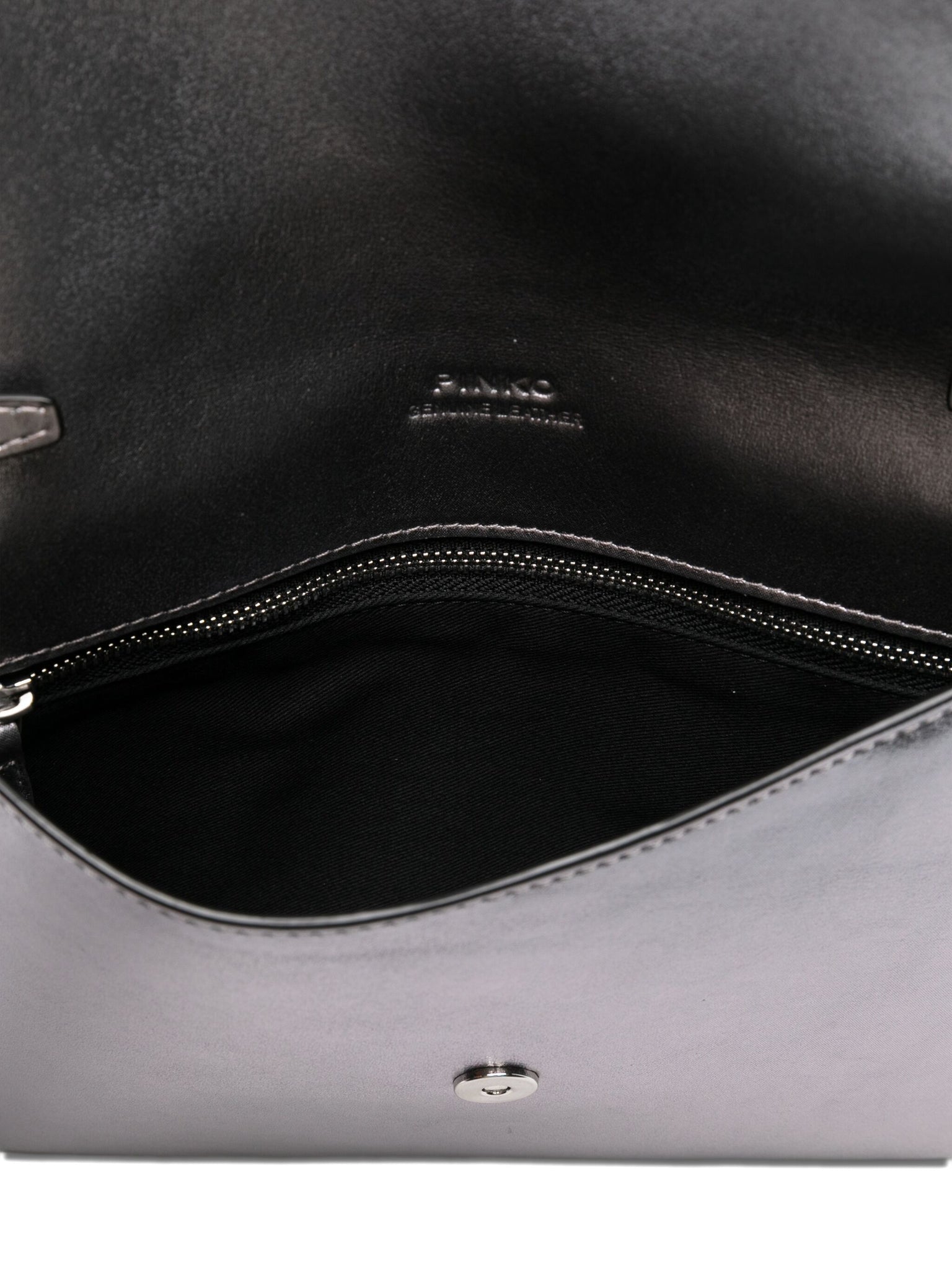 Clutch Flat Purse / Argento - Ideal Moda