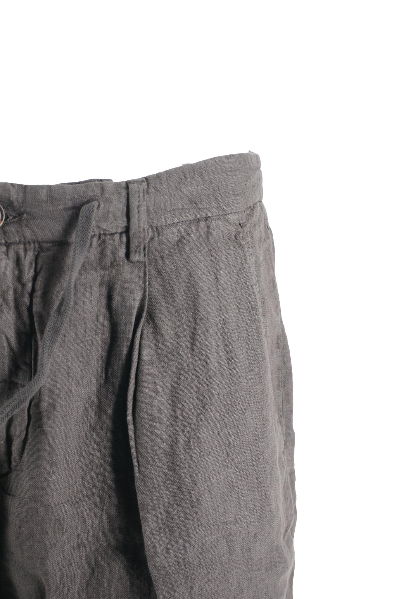 Pantaloncino in Lino Modello Coachbe / Nero - Ideal Moda