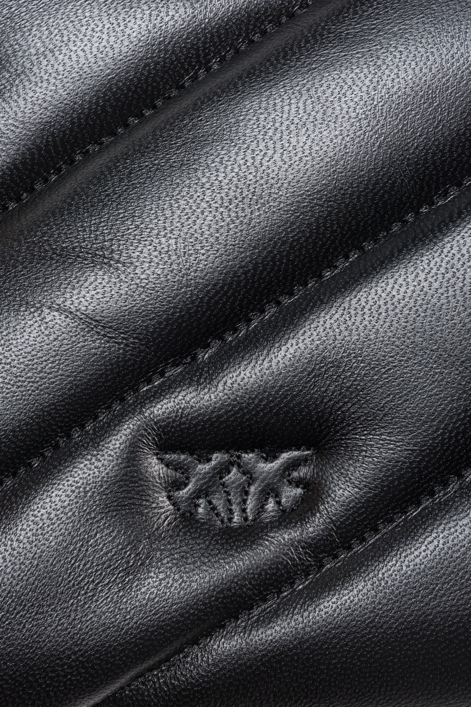 Borsa a Tracolla Flat in Nappa Trapuntata / Nero - Ideal Moda