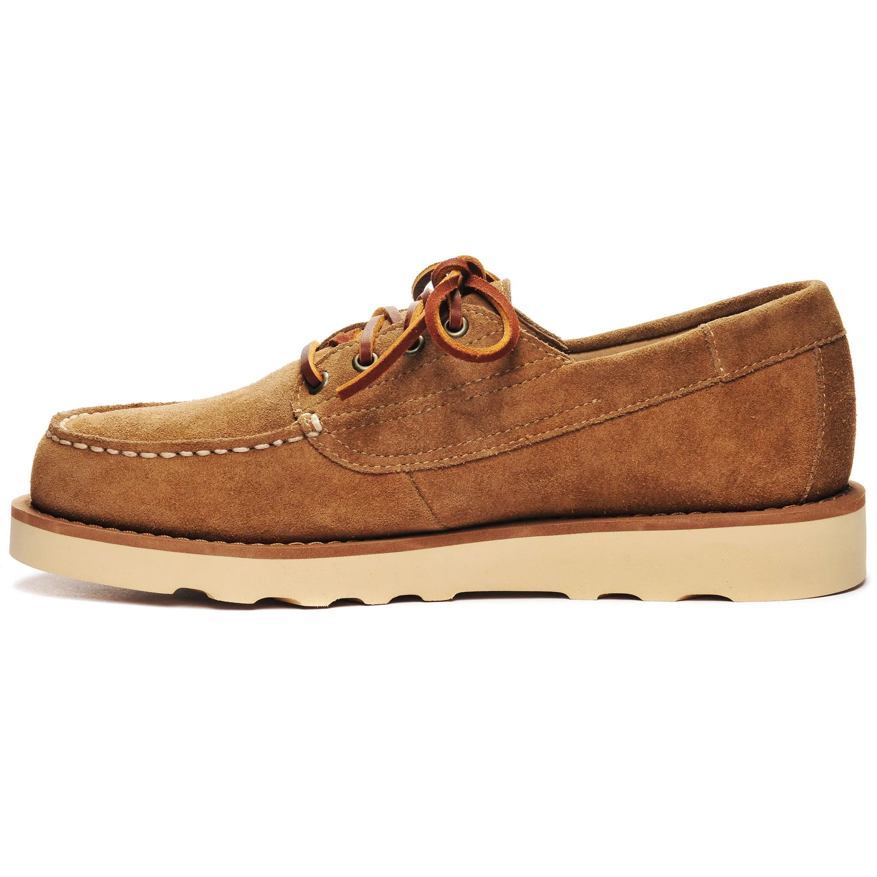Mocassino in Suede / Beige - Ideal Moda