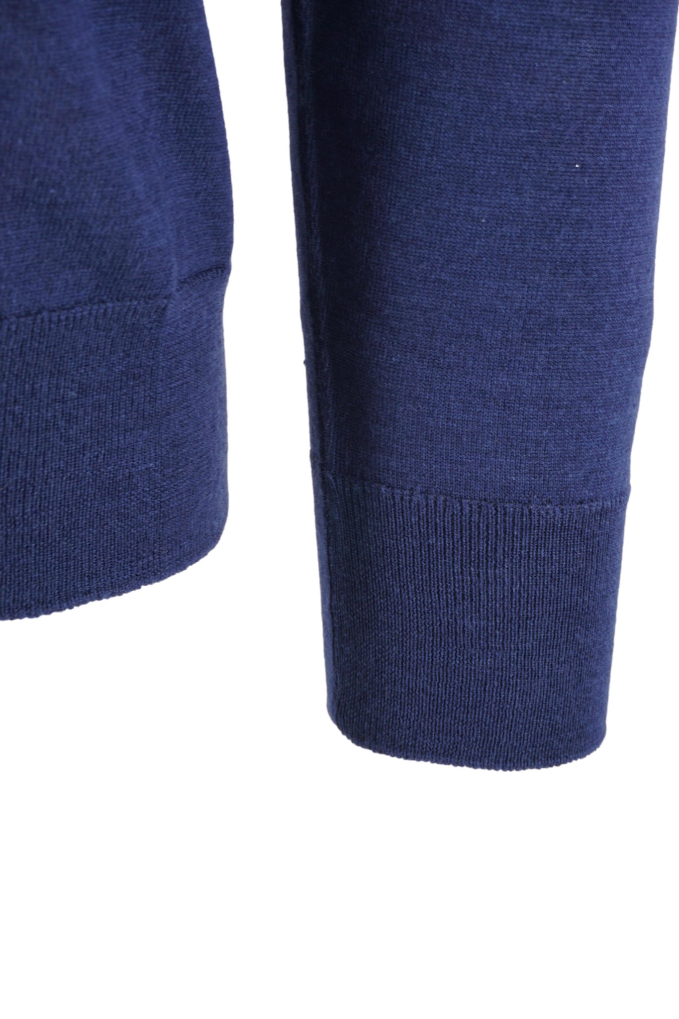 Maglia Girocollo in Lana e Seta / Bluette - Ideal Moda