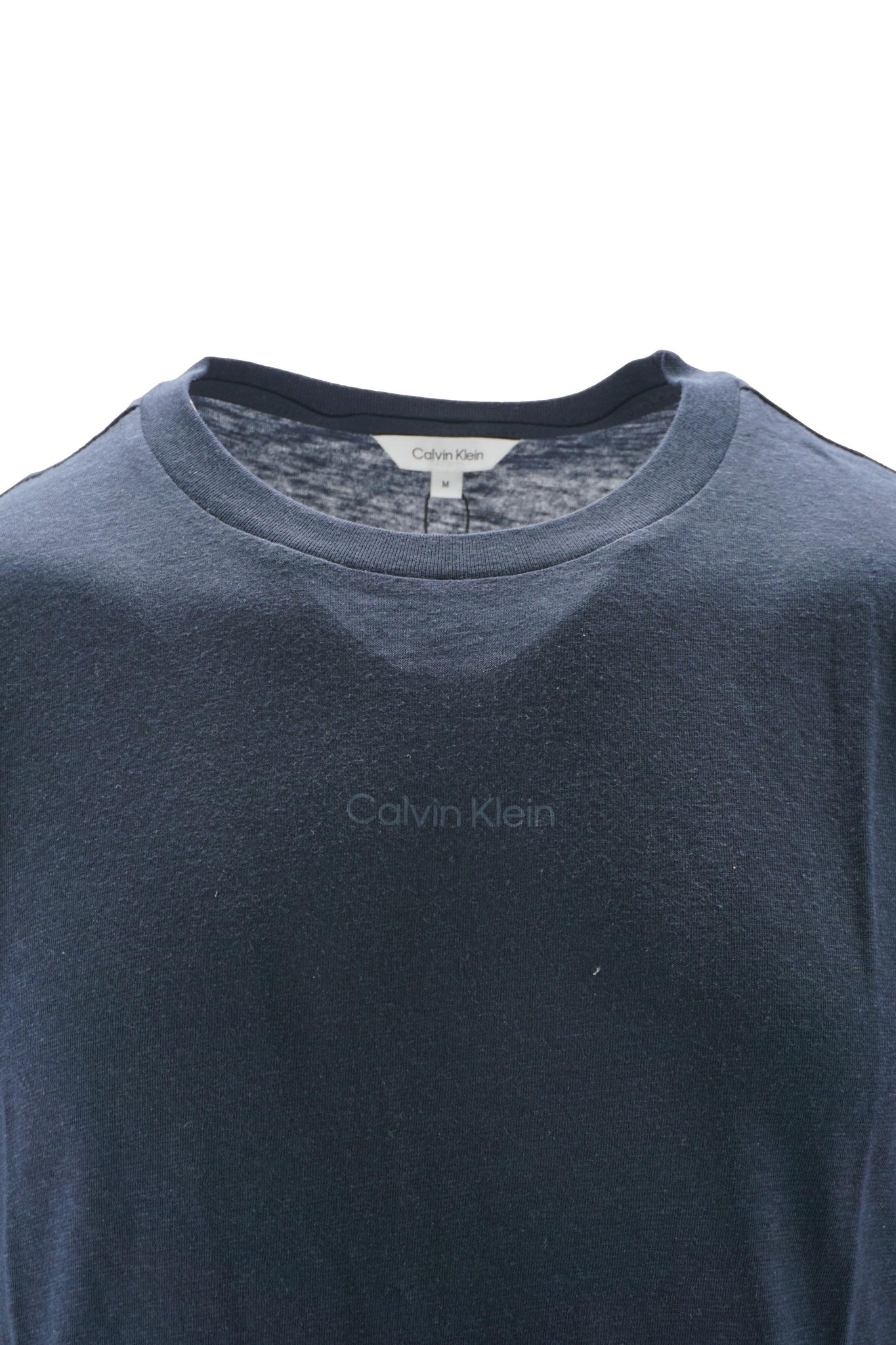 T-Shirt in Cotone con Logo / Blu - Ideal Moda