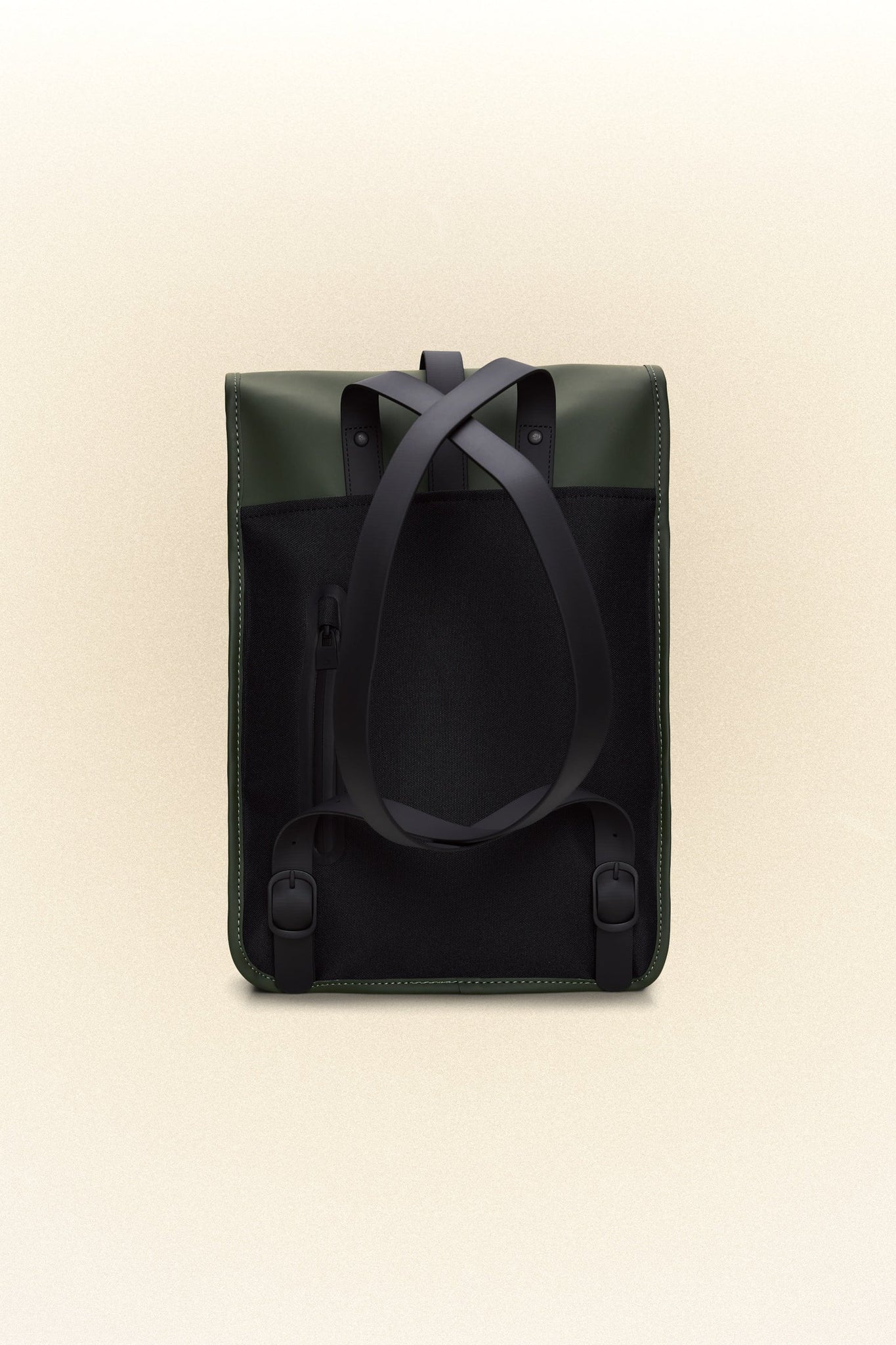 Zaino Mini in Tessuto Tecnico / Verde - Ideal Moda