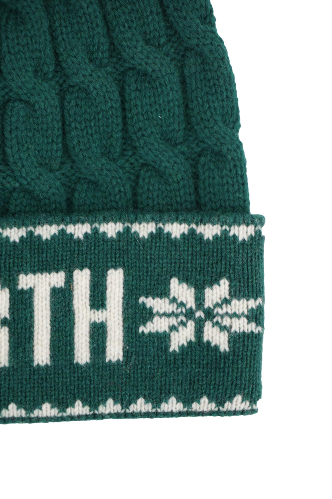 Cappello con Ricamo Frontale / Verde - Ideal Moda