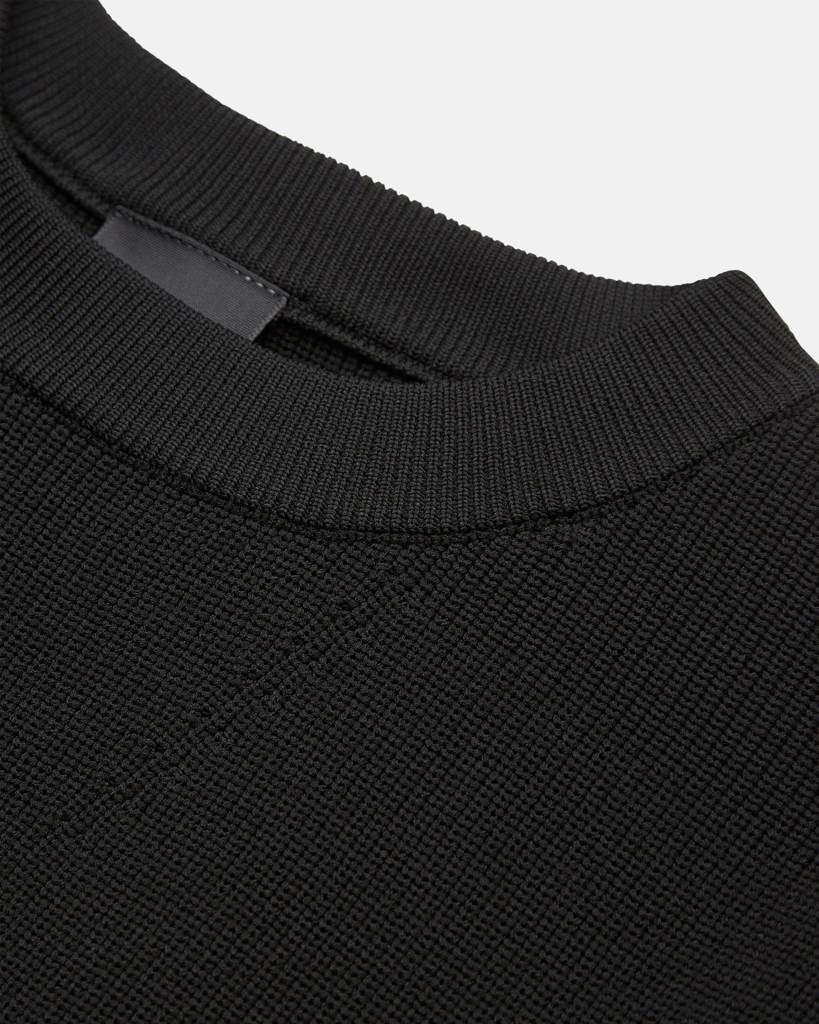 Maglia a Costa Inglese / Nero - Ideal Moda