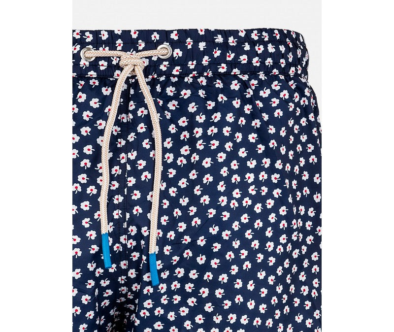 Costume Ultraleggero con Stampa / Blu - Ideal Moda