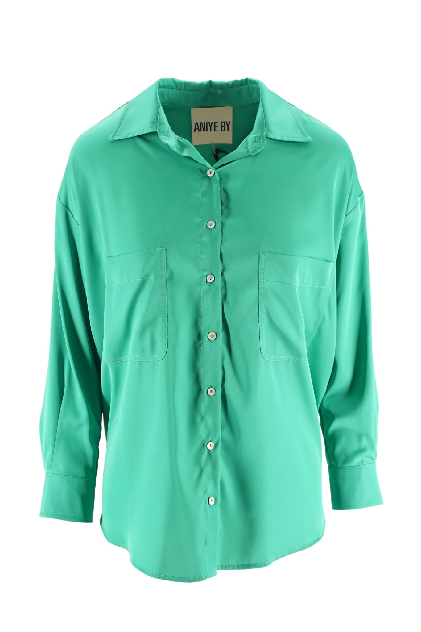 Maxi Shirt Eda Aniye By / Verde - Ideal Moda