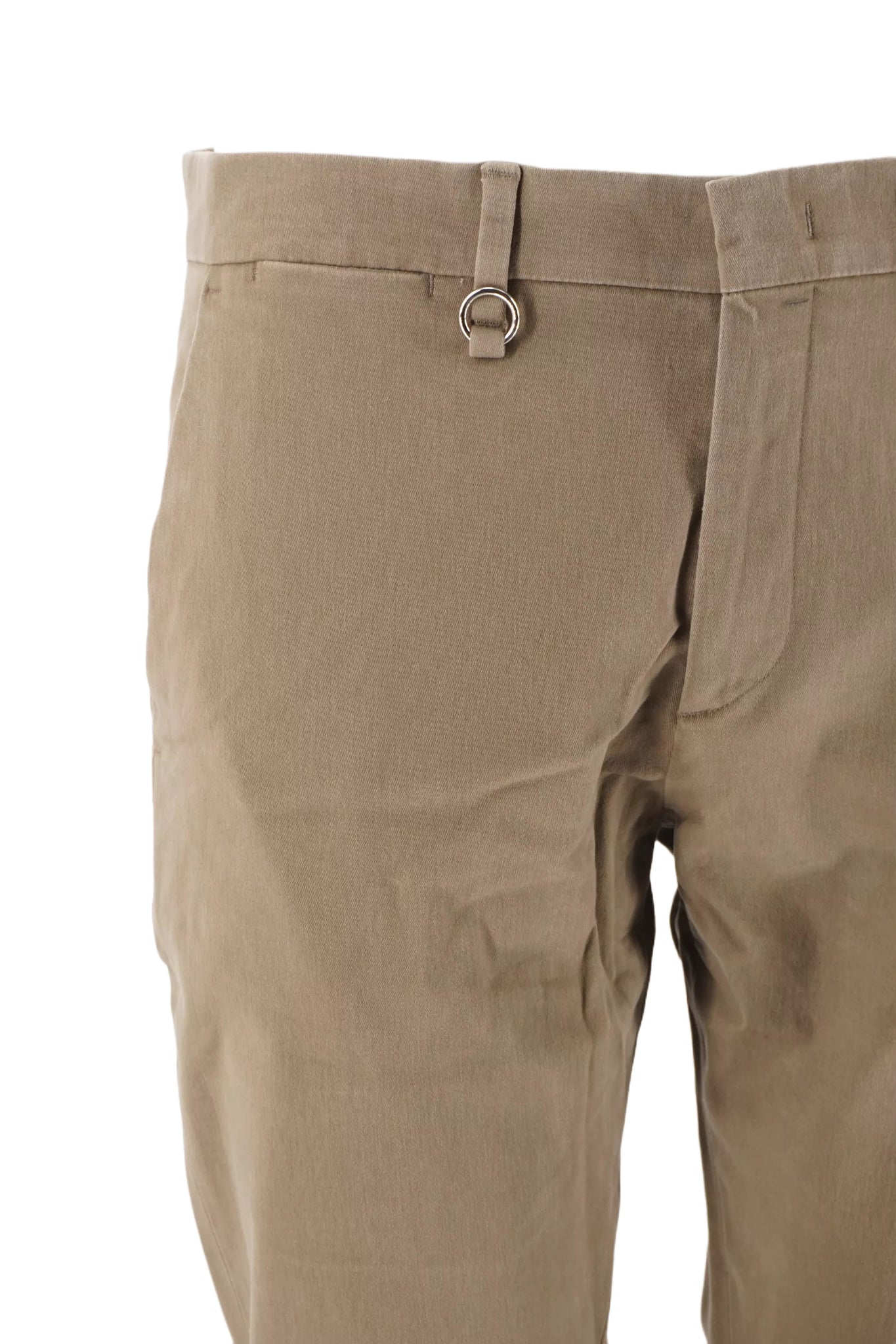Pantalone con Una Pence Golden Craft / Marrone - Ideal Moda