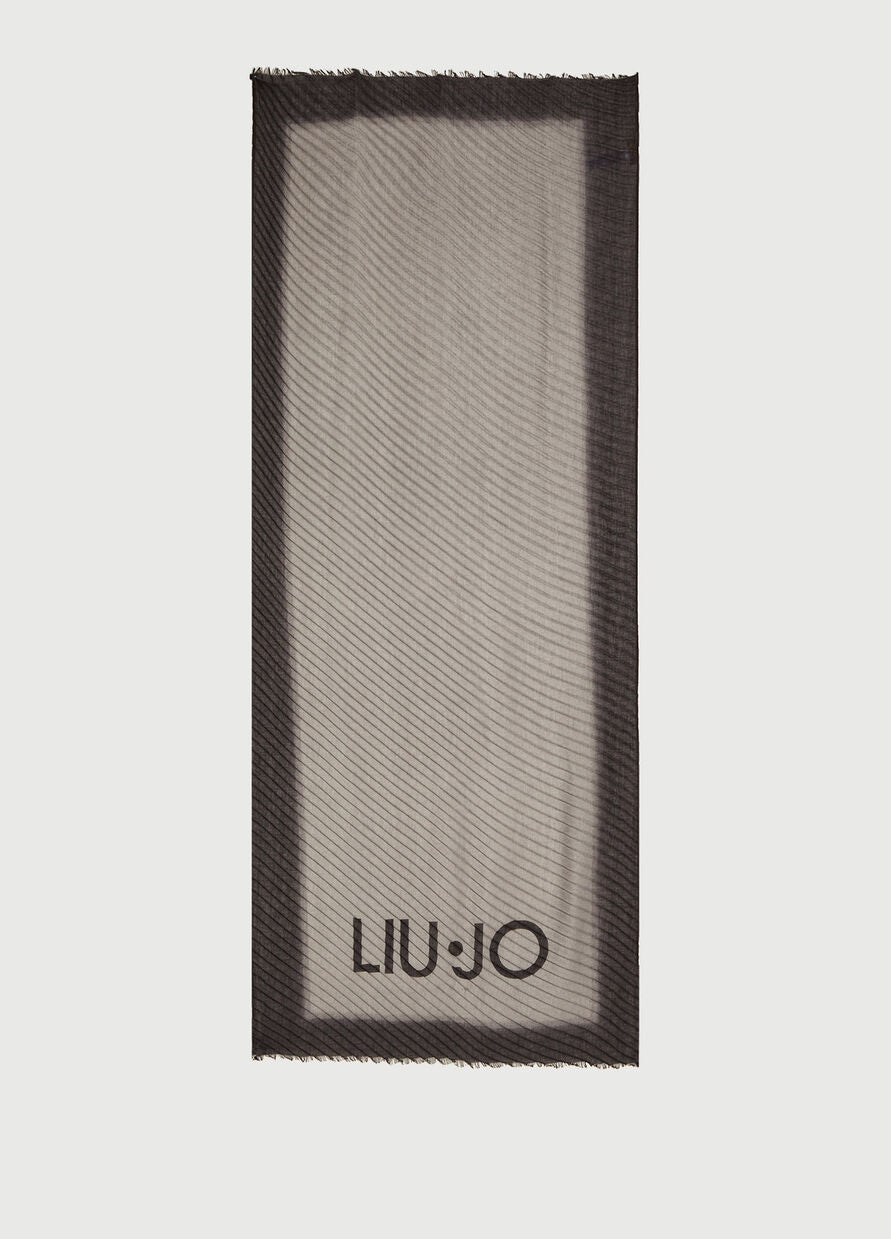 Stola in Tessuto Liu Jo / Nero - Ideal Moda