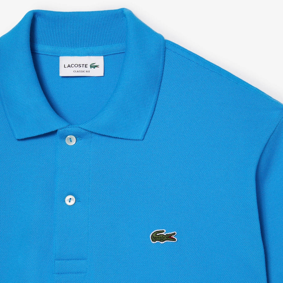 Polo 12.12 con Logo Lacoste / Azzurro - Ideal Moda