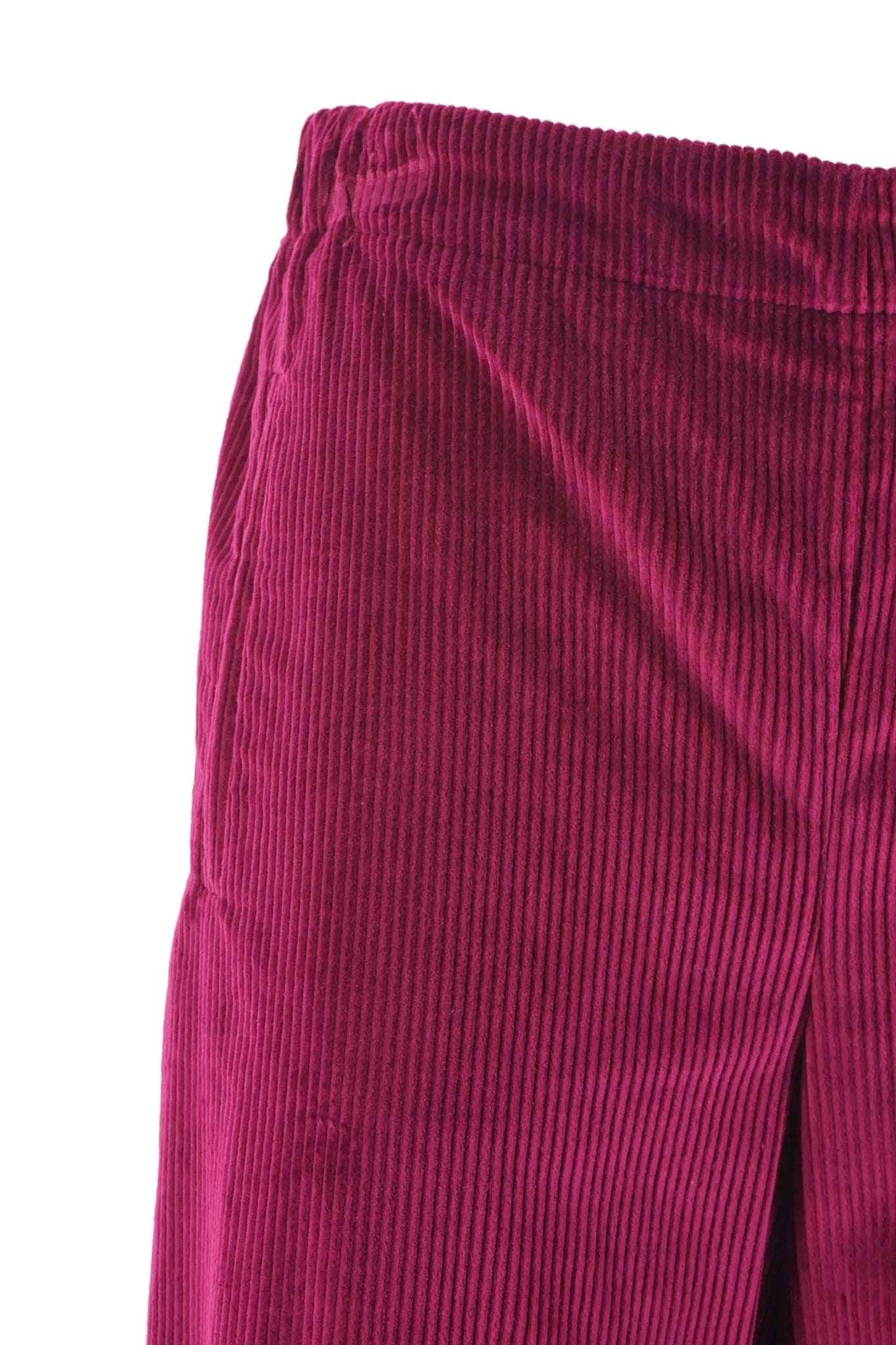 Pantalone in Velluto Niū / Viola - Ideal Moda