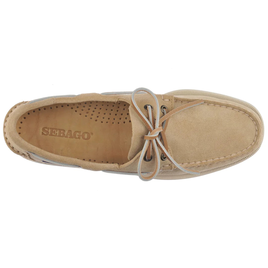 Mocassino Portland in Camoscio Sebago / Beige - Ideal Moda