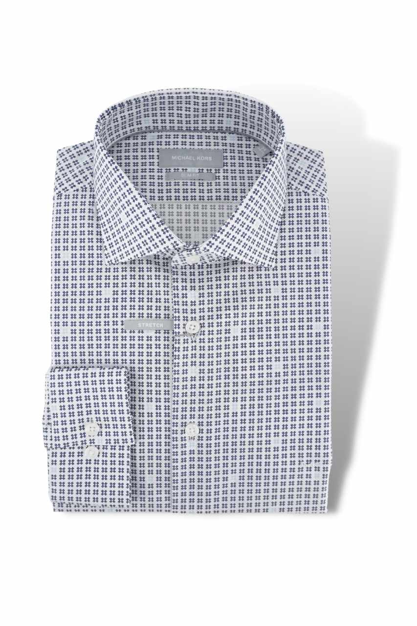Camicia Michael Kors con Fantasia / Bianco - Ideal Moda