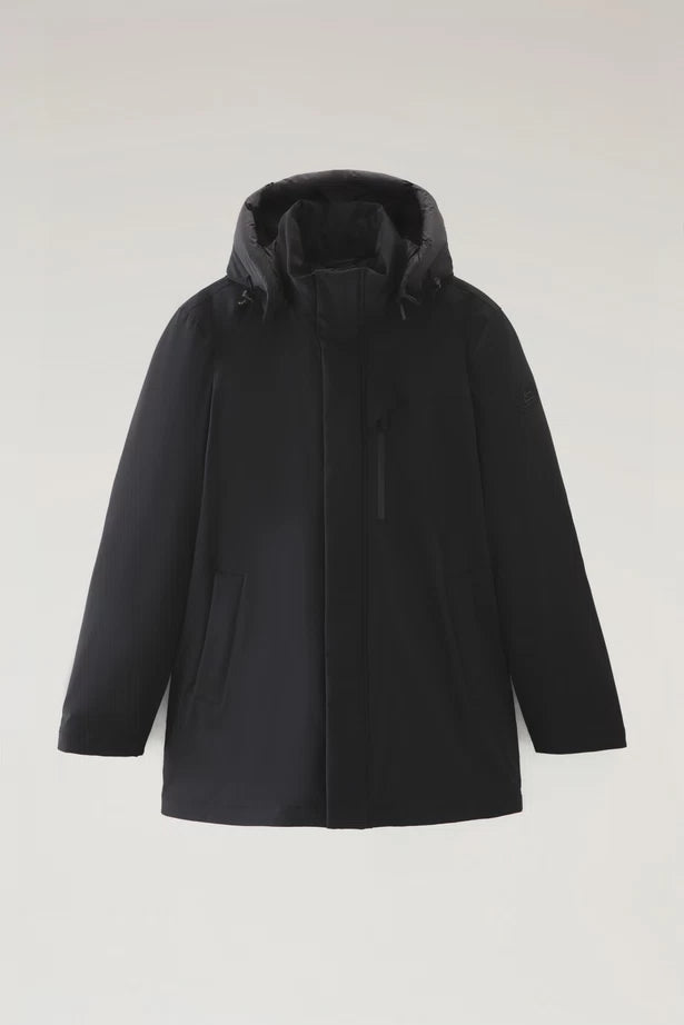 Giubbino Impermeabile Woolrich / Nero - Ideal Moda