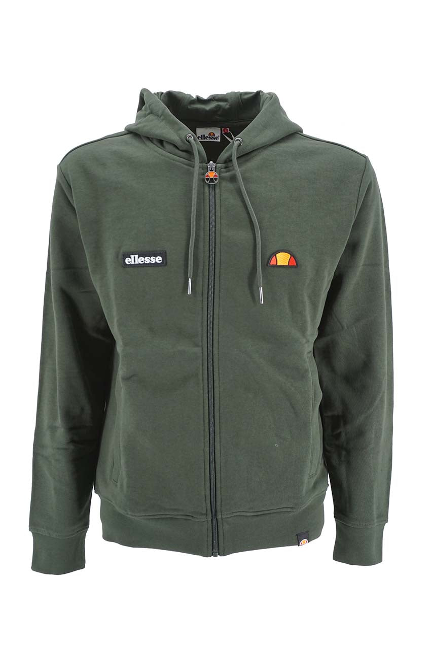 Felpa Ellesse Fullzip / Verde - Ideal Moda