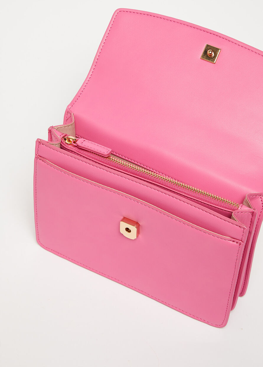 Borsa a Spalla con Logo Liu Jo / Rosa - Ideal Moda