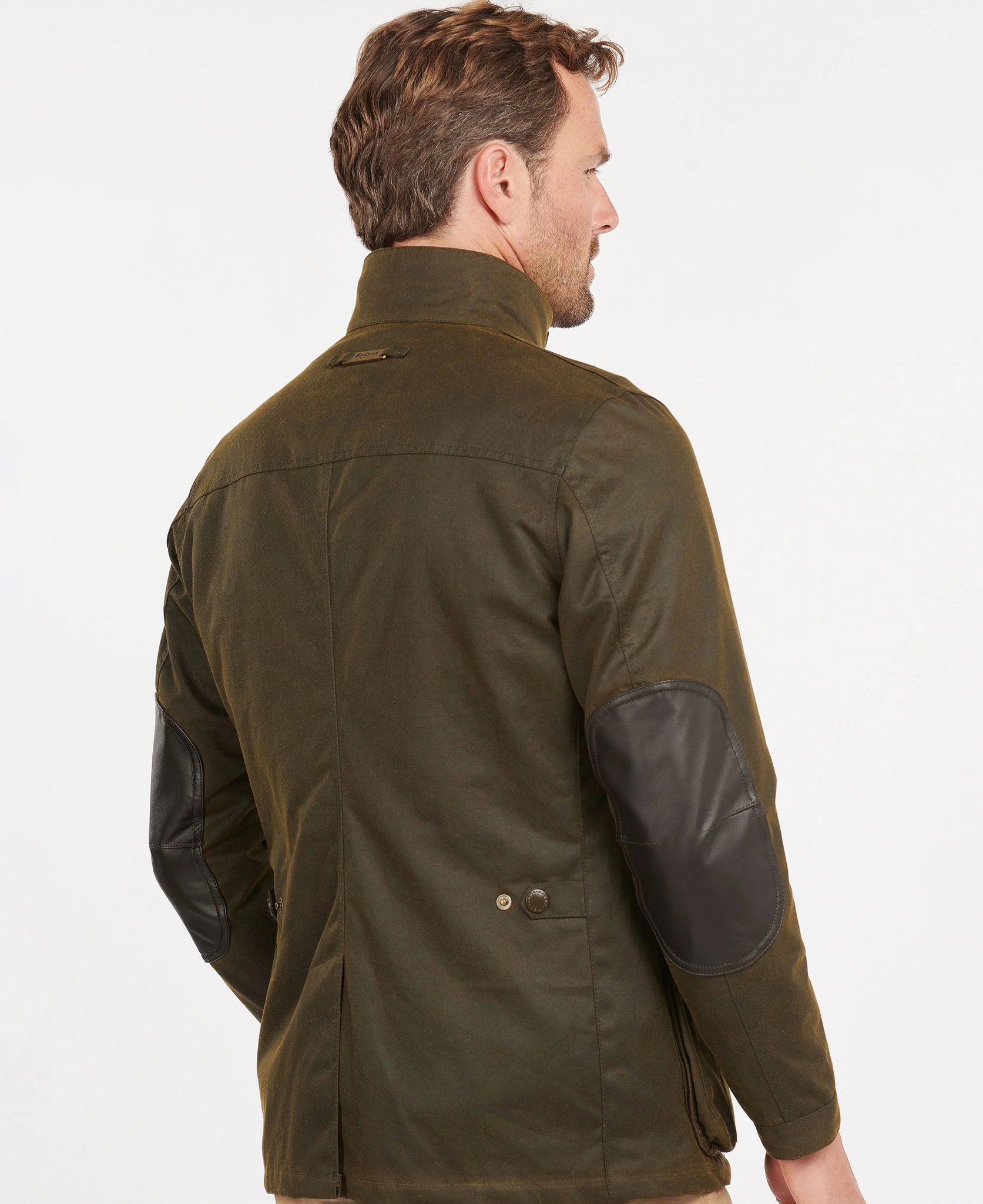 Giubbino Barbour Ogston Wax / Verde - Ideal Moda