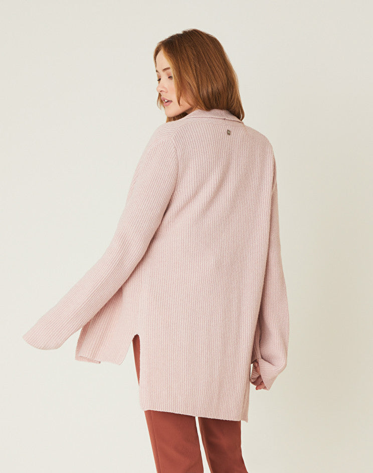 Cardigan in Maglia Manila Grace / Rosa - Ideal Moda