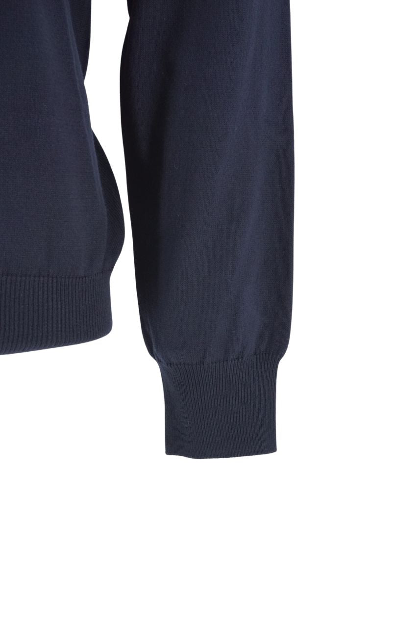 Maglia Heritage Girocollo / Blu - Ideal Moda