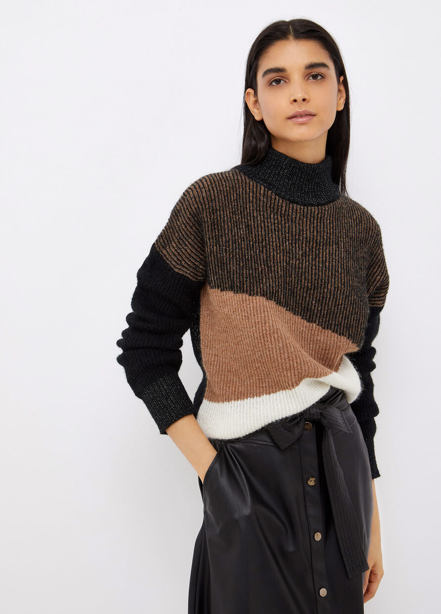 Dolcevita Liu Jo in alpaca / Nero - Ideal Moda