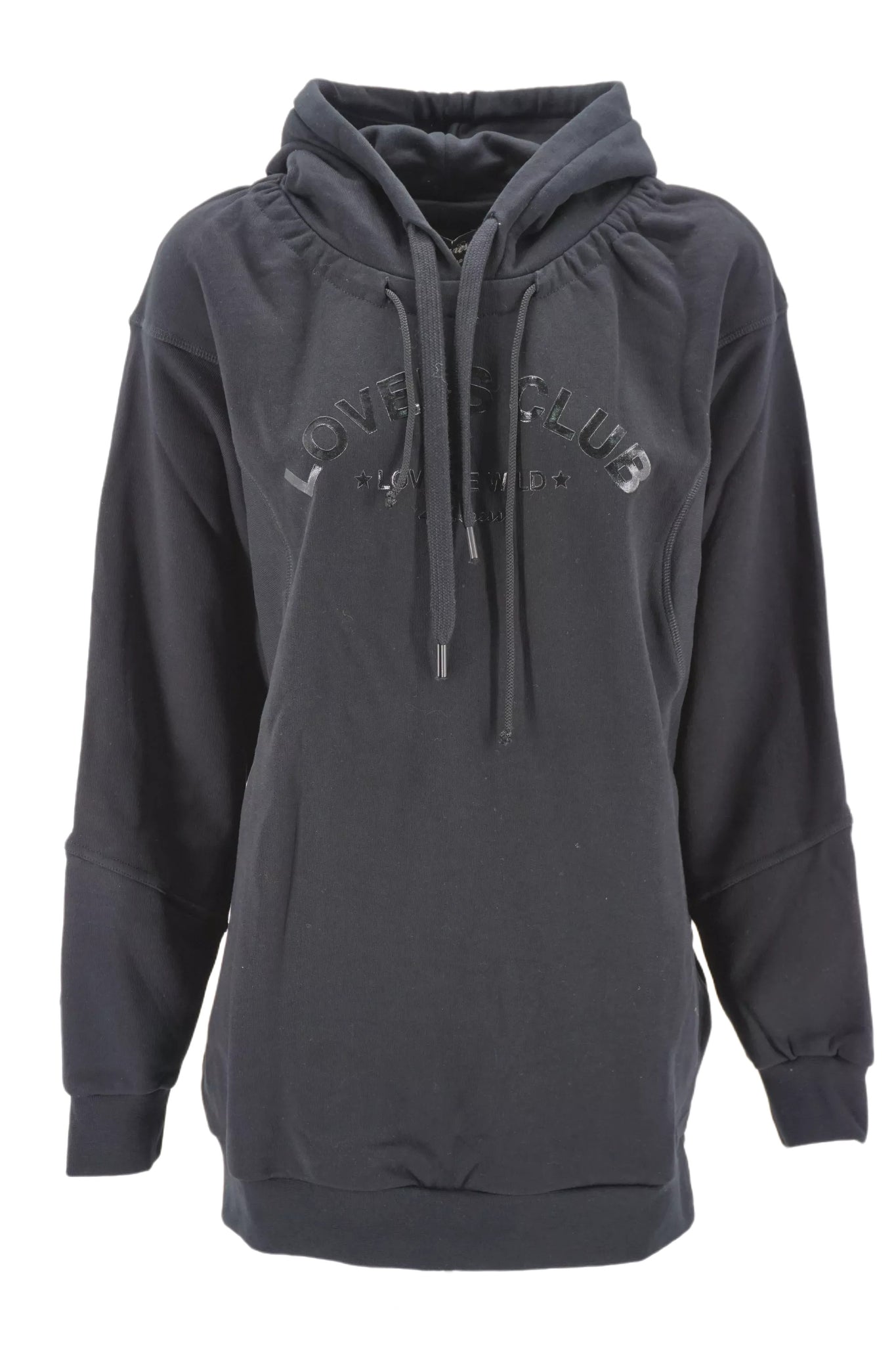 Felpa con Logo Frontale 4Giveness / Nero - Ideal Moda