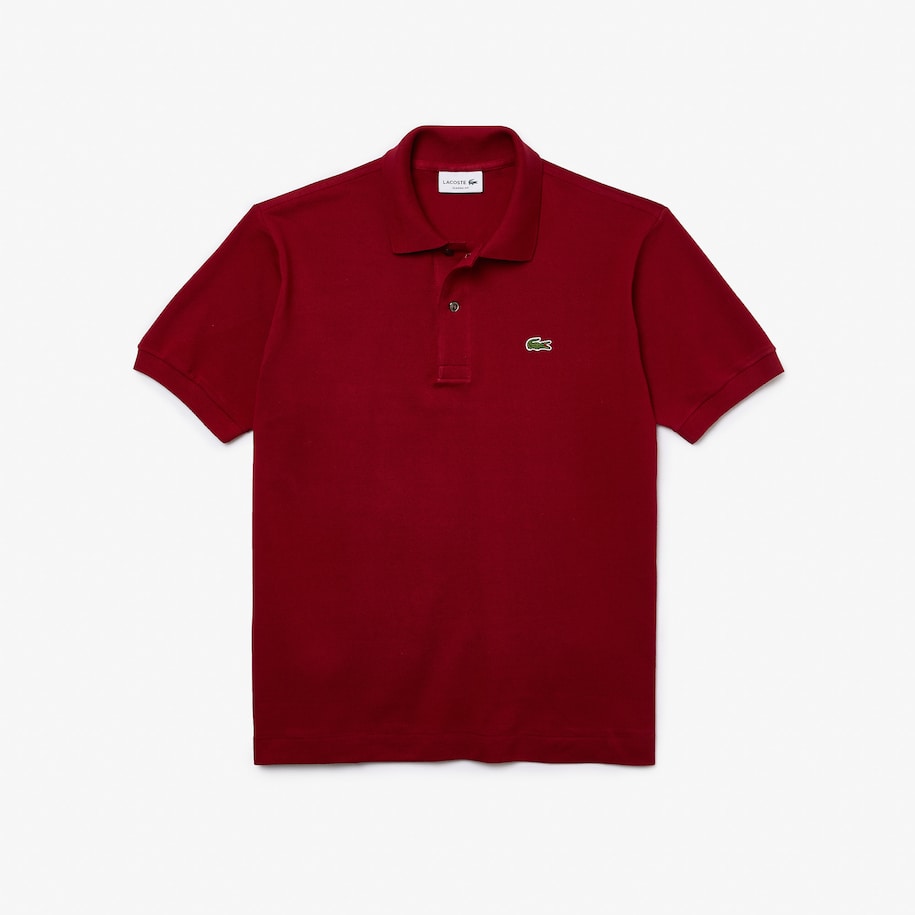 Polo 12.12 con Logo Lacoste / Bordeaux - Ideal Moda