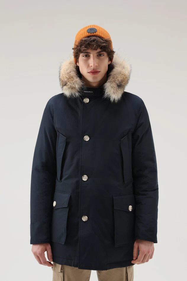 Arctic Parka Woolrich con Pelliccia / Blu - Ideal Moda