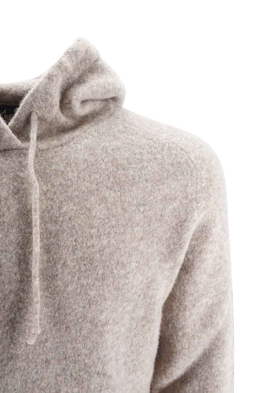 Maglia Daniele Fiesoli con cappuccio / Beige - Ideal Moda
